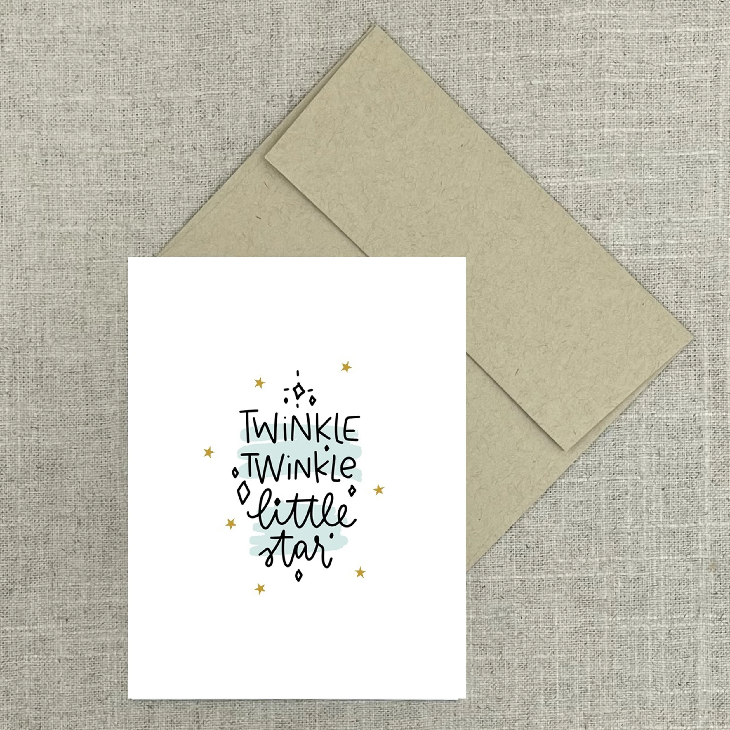 Greeting Card 2209 Twinkle Twinkle