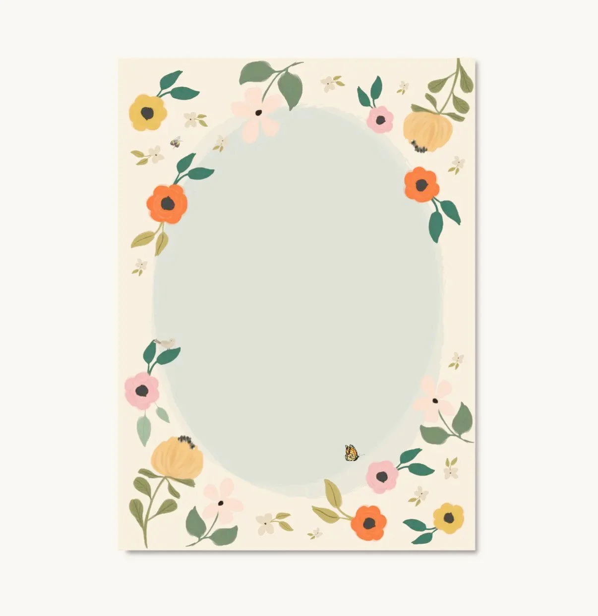 Note Pad Blooming Note Pad