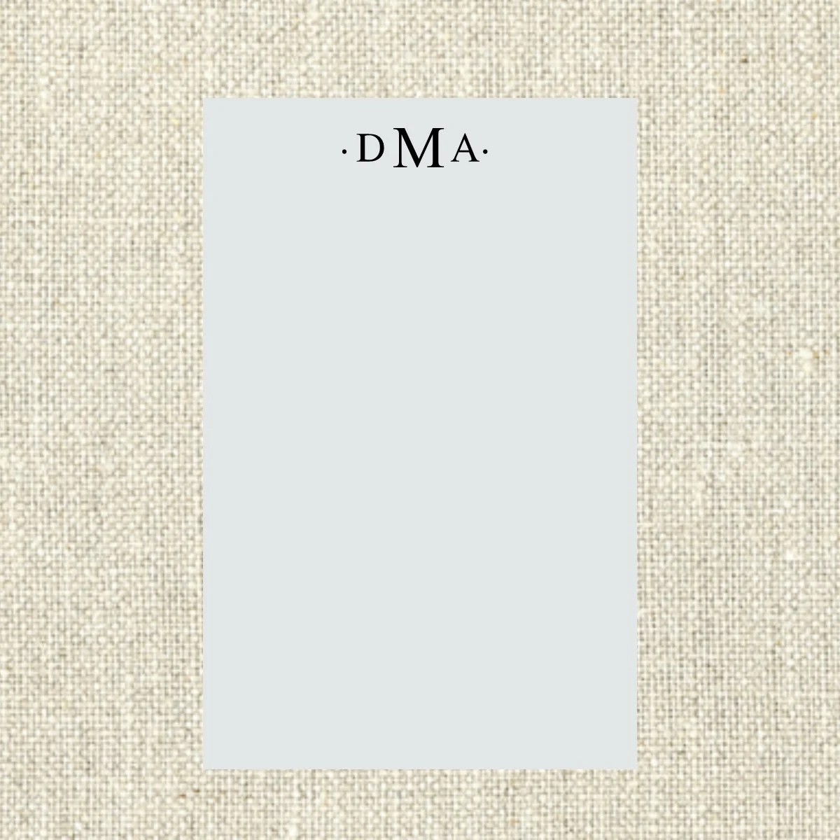 Note Pad 3544 Block Monogram