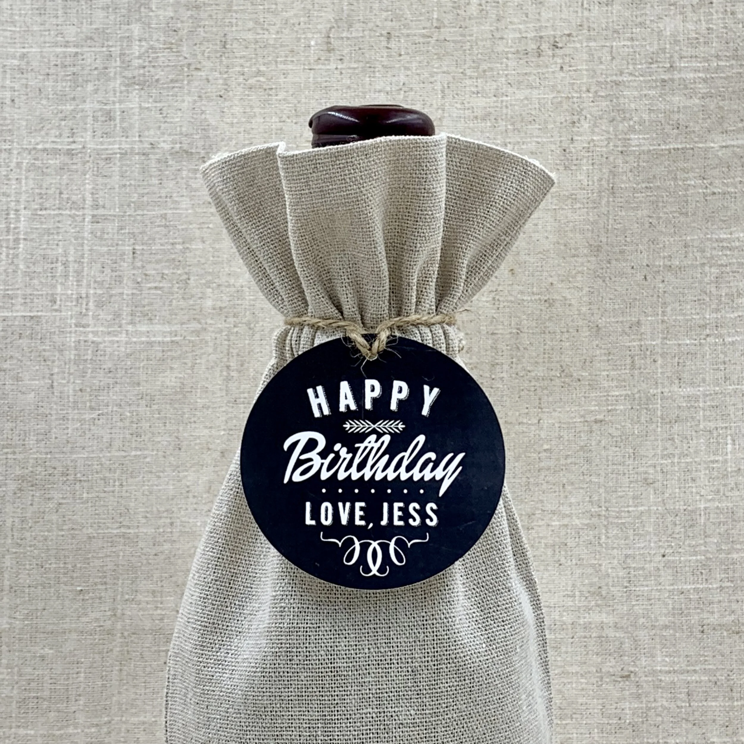 Gift Tag 6240 Blackboard Happy Birthday