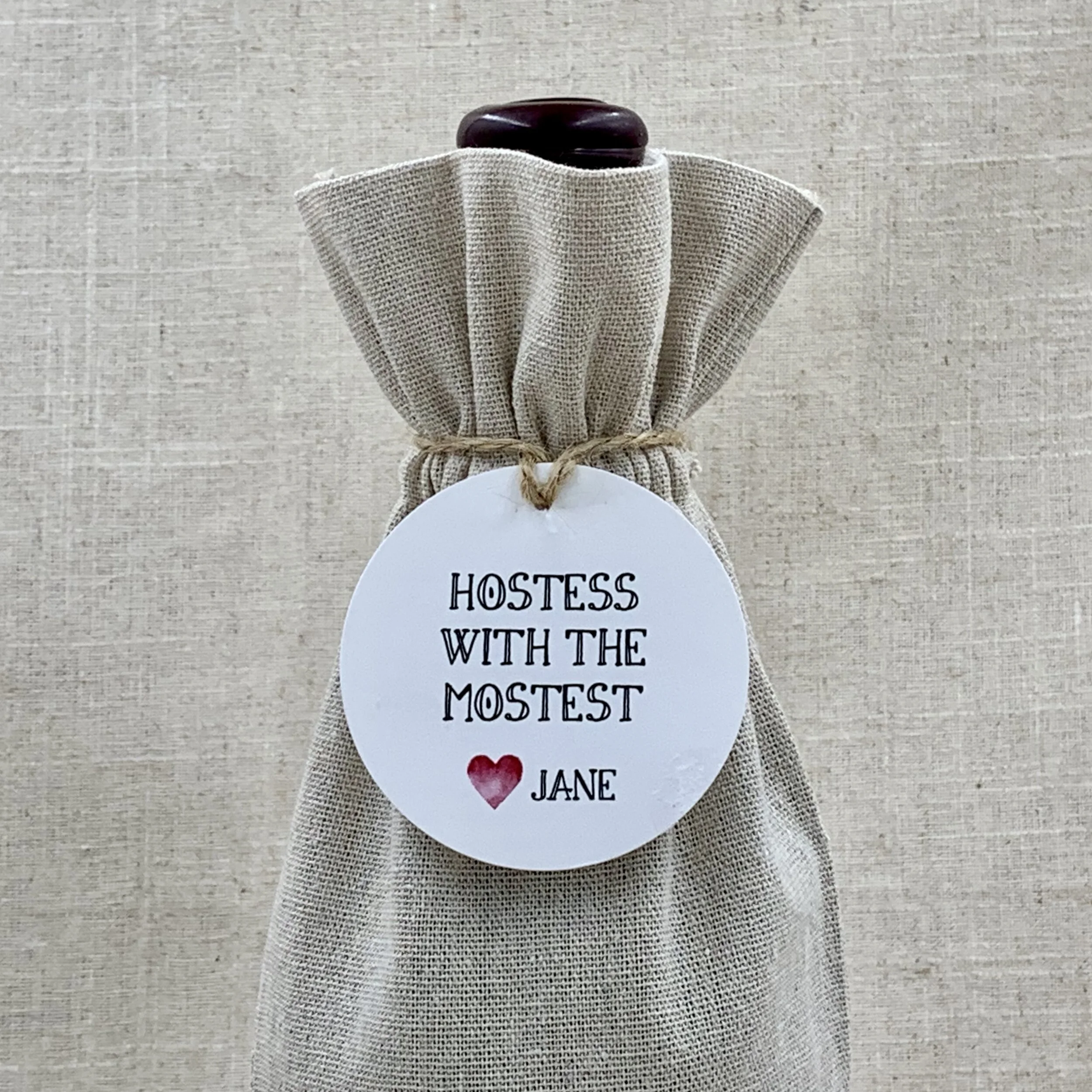 Gift Tag 6165 Hostess With The Mostest