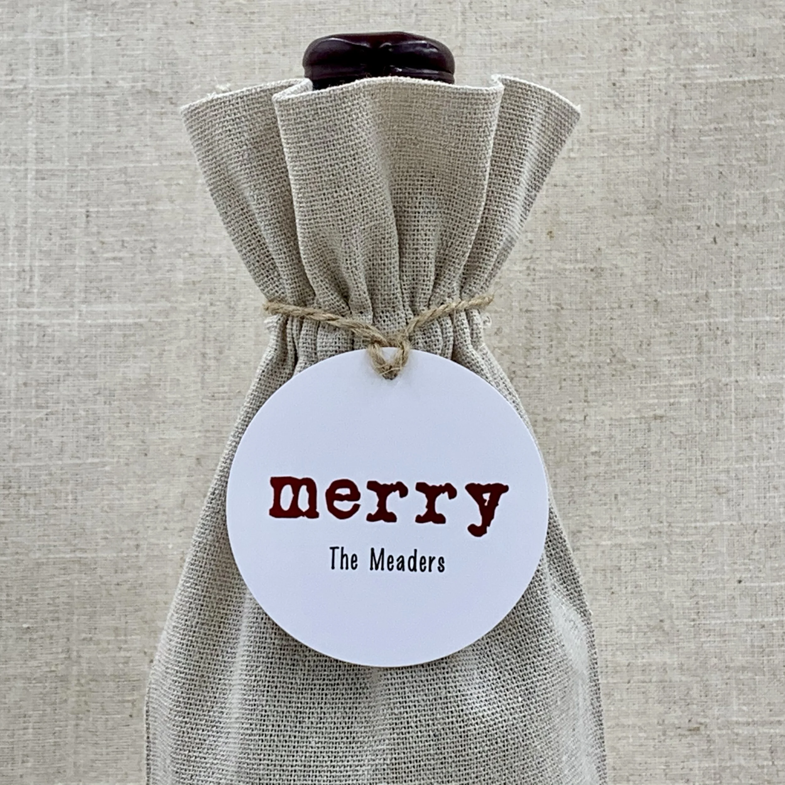 Gift Tag 6013 Merry