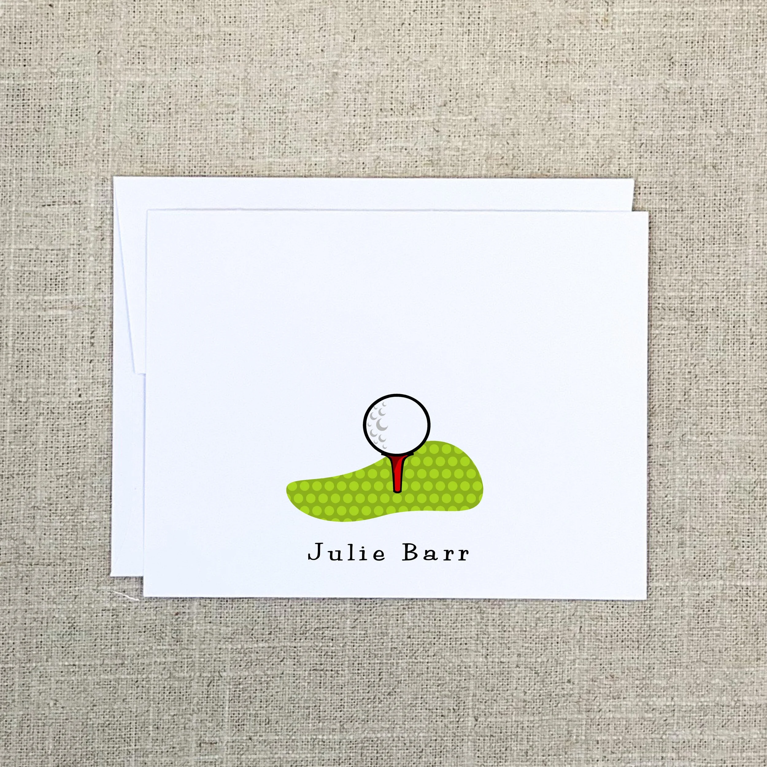 Folded Card 2022 Golf