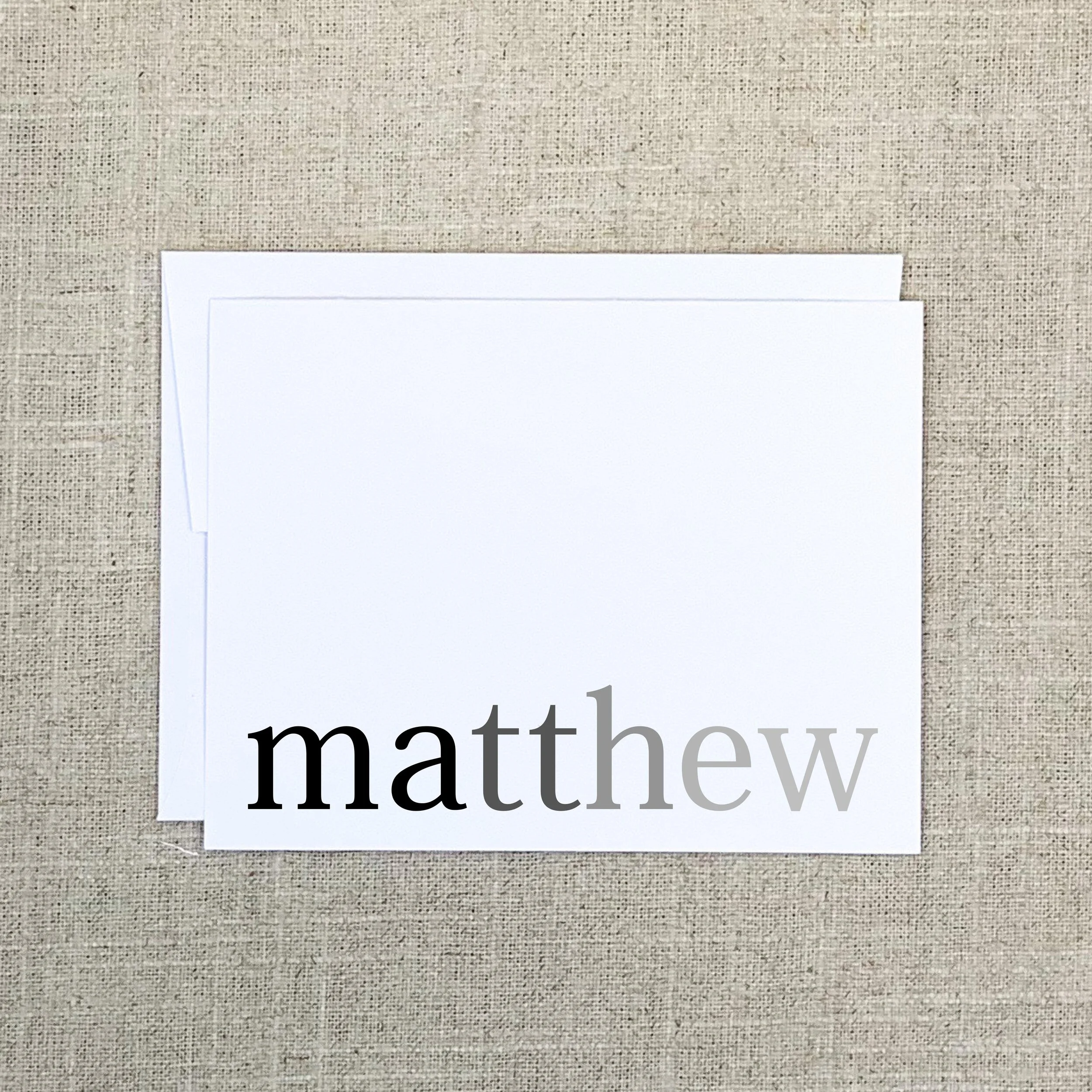Folded Card 2147 Matthew