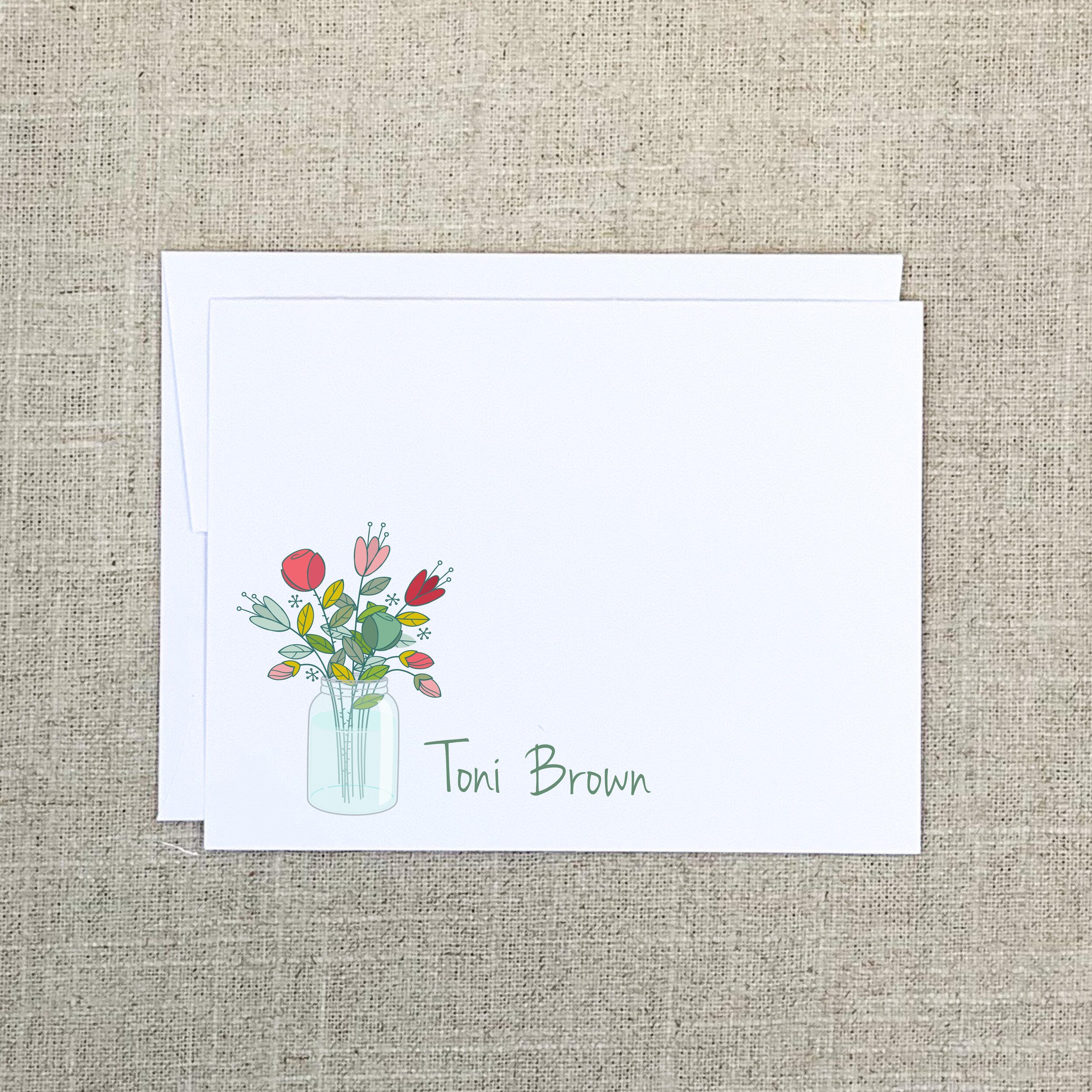 Folded Card 2160 Bright Bouquet