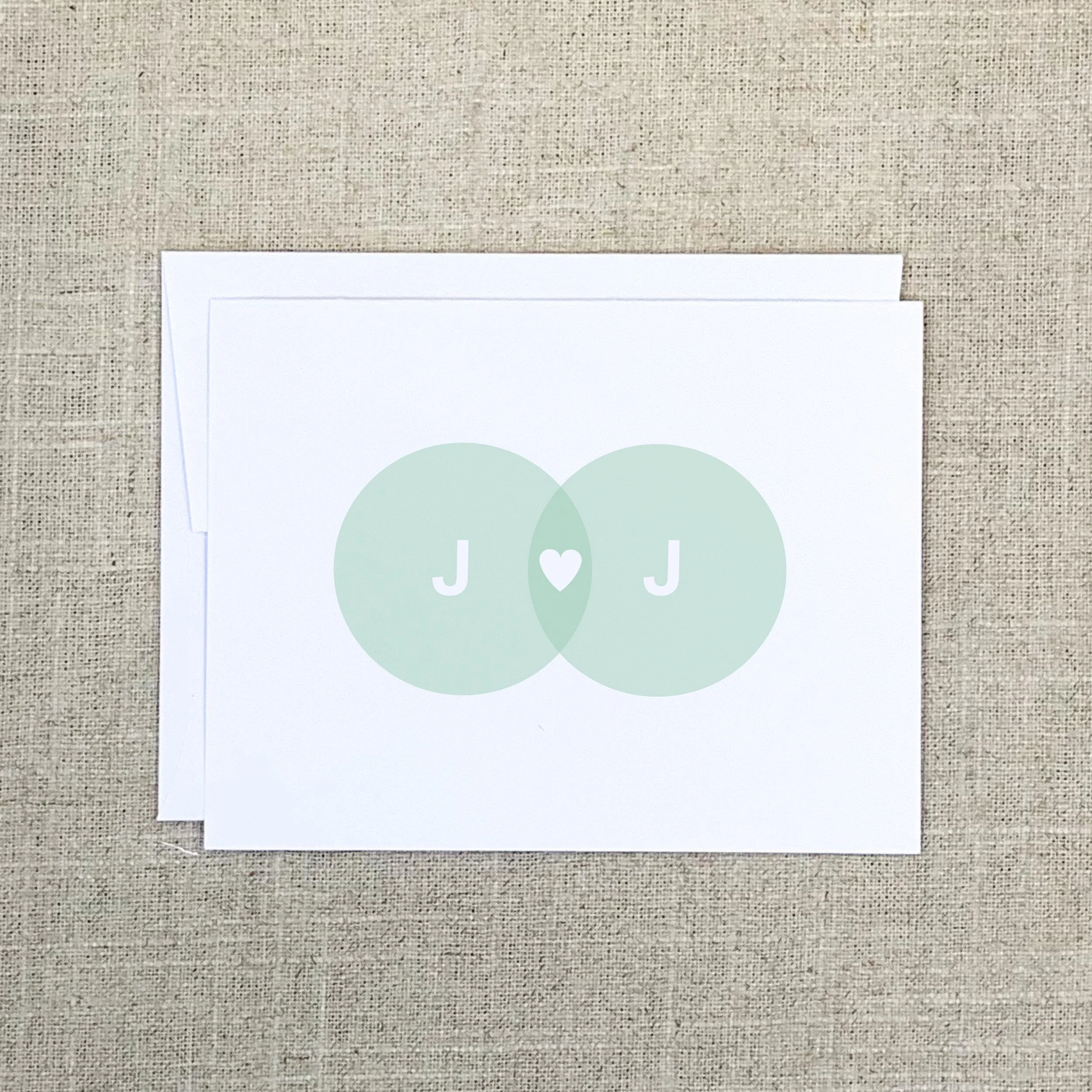 Folded Card 2187 Couple