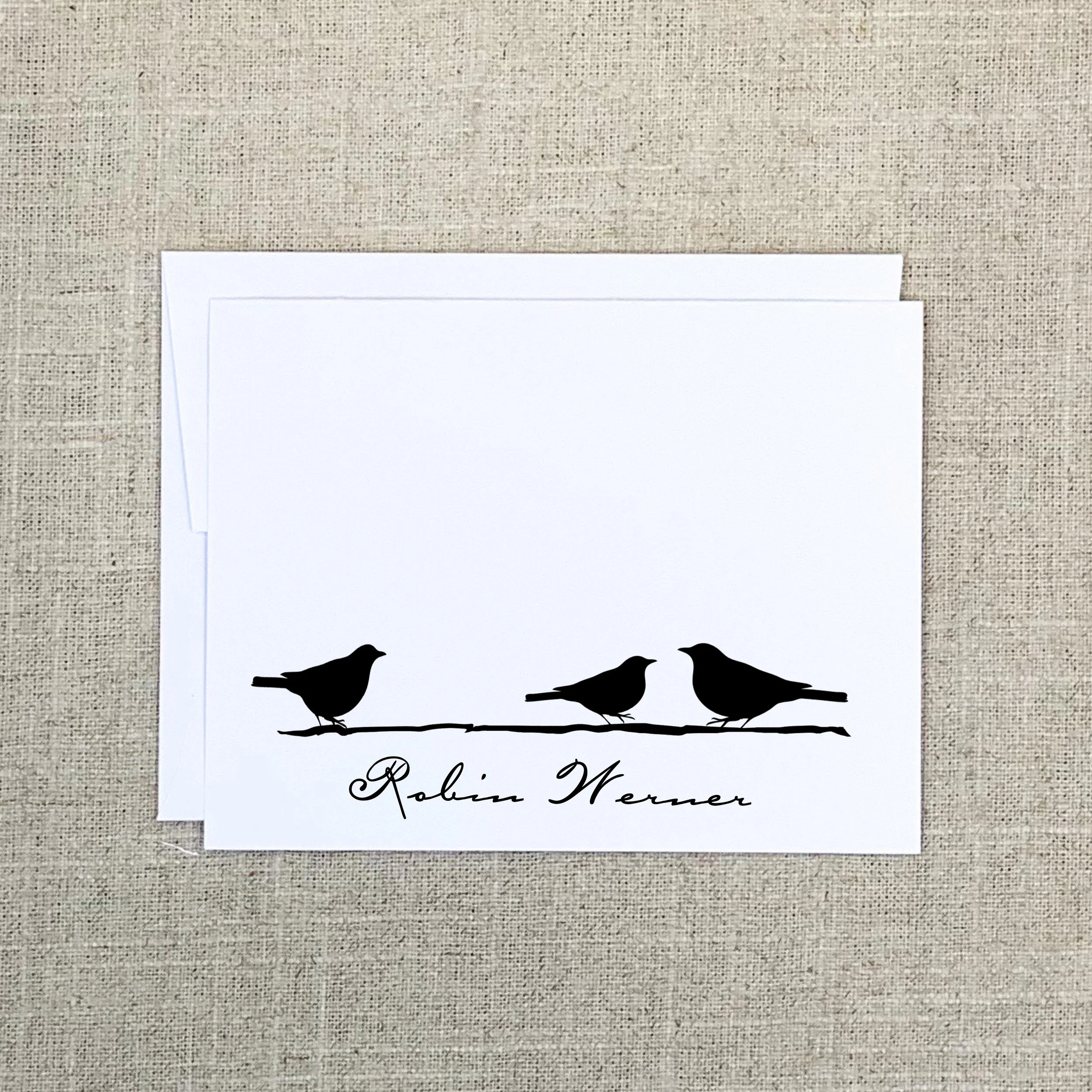 Folded Card 2730 Birds