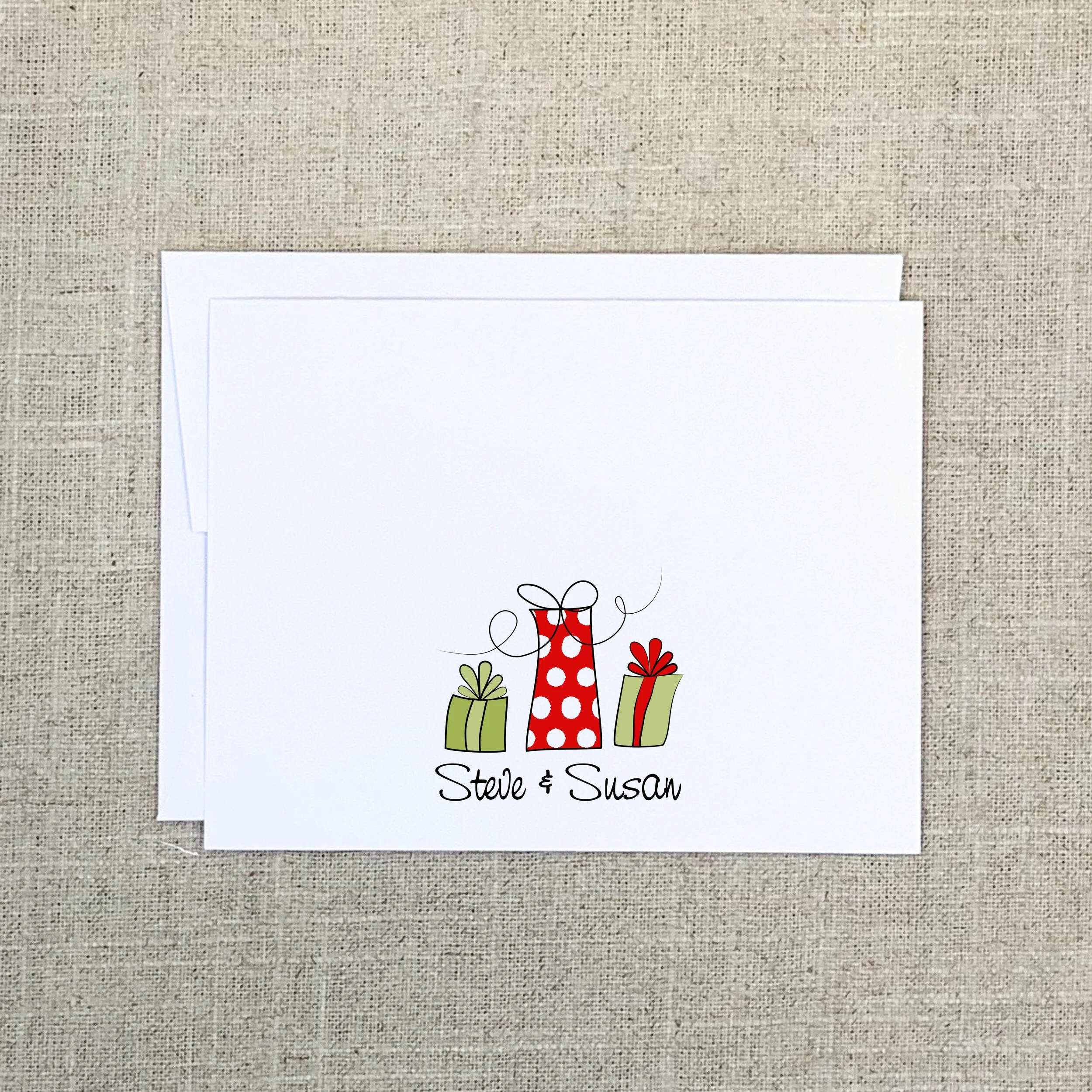 Folded Card 2880 Presents