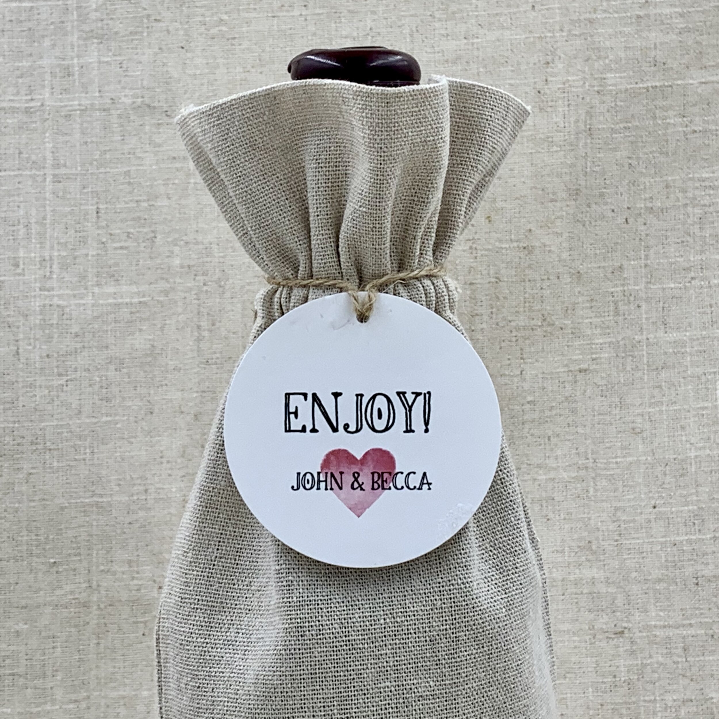 Gift Tag 6170 Enjoy Heart