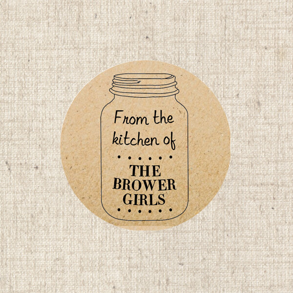Label 5866 From The Kitchen of Round