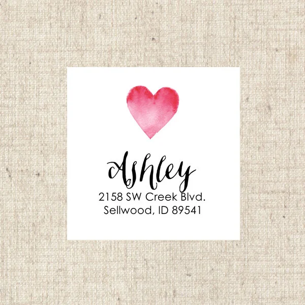 Label 5191 Hello Heart Square