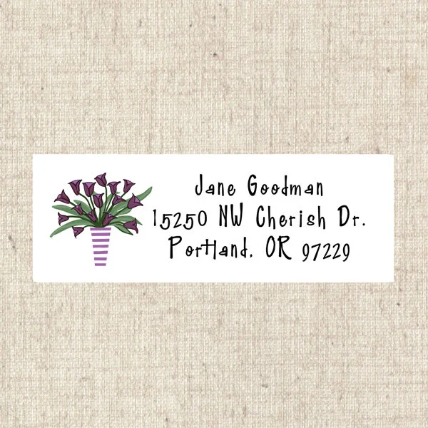 Label 5153 Tulip Bunch