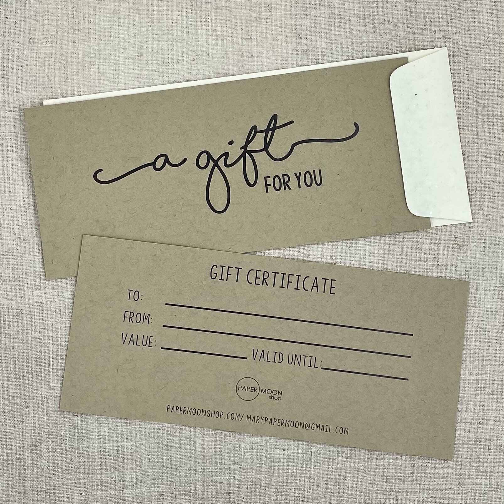 Gift Certificate $25