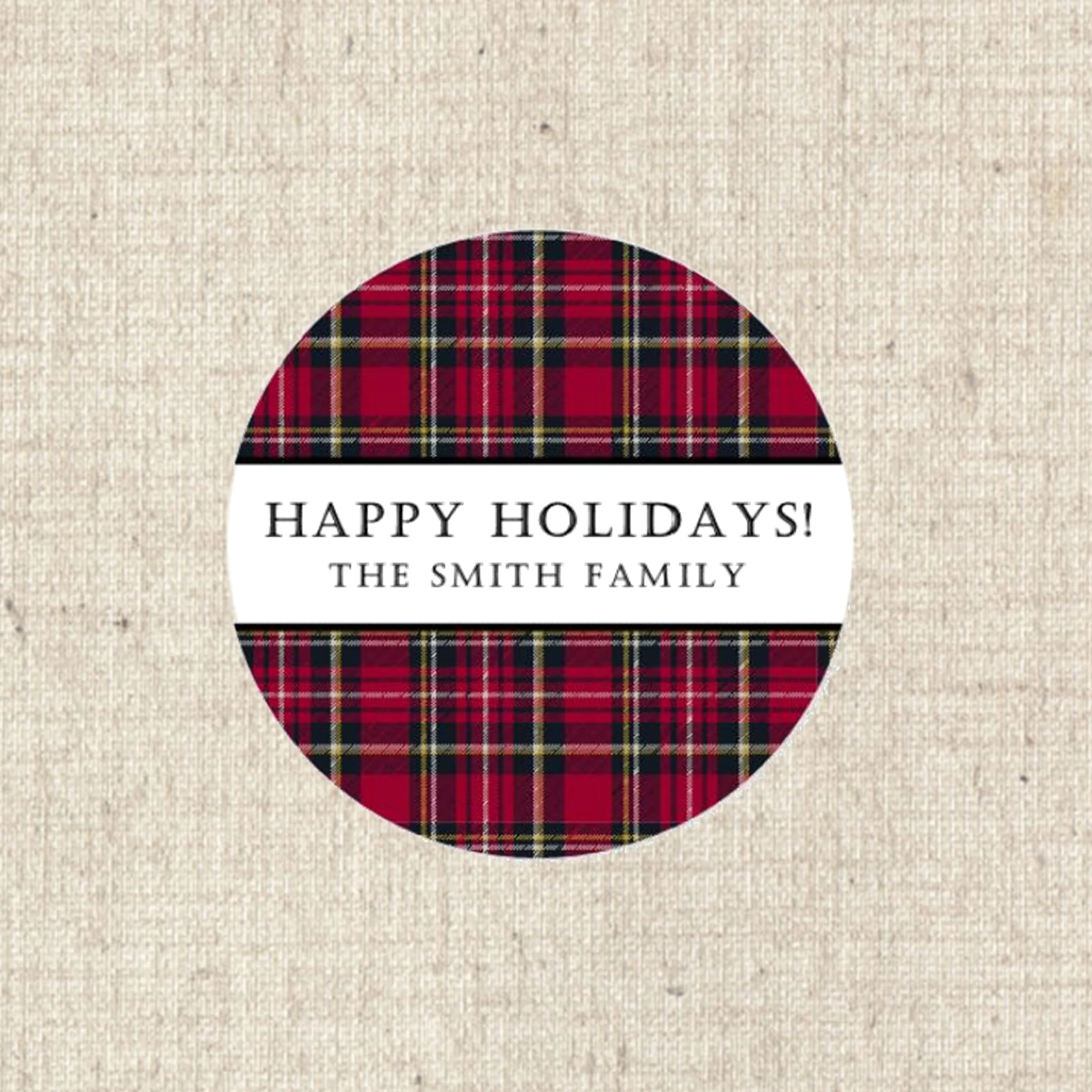 Label 5803 Plaid Family
