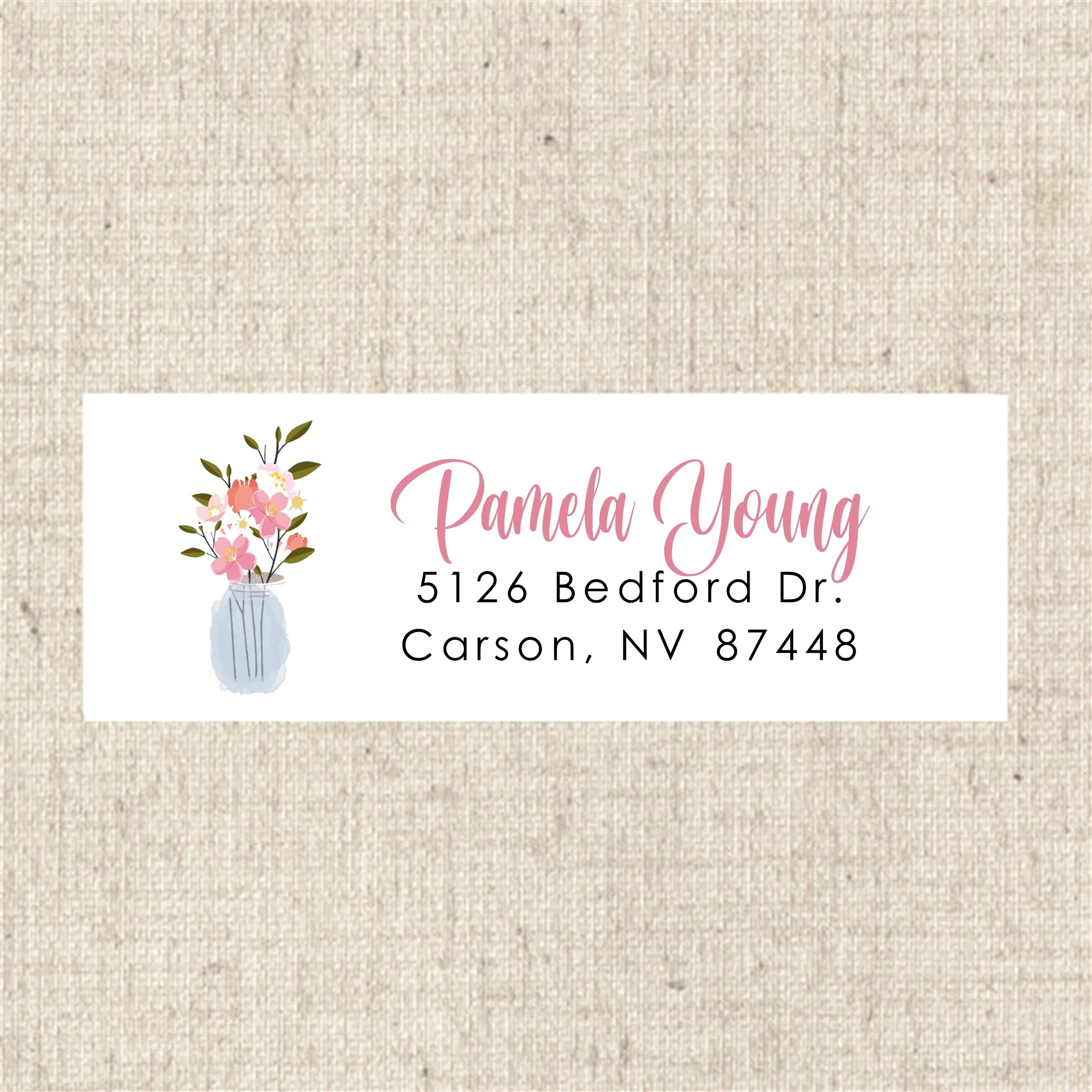 Label 5233 Blue Vase