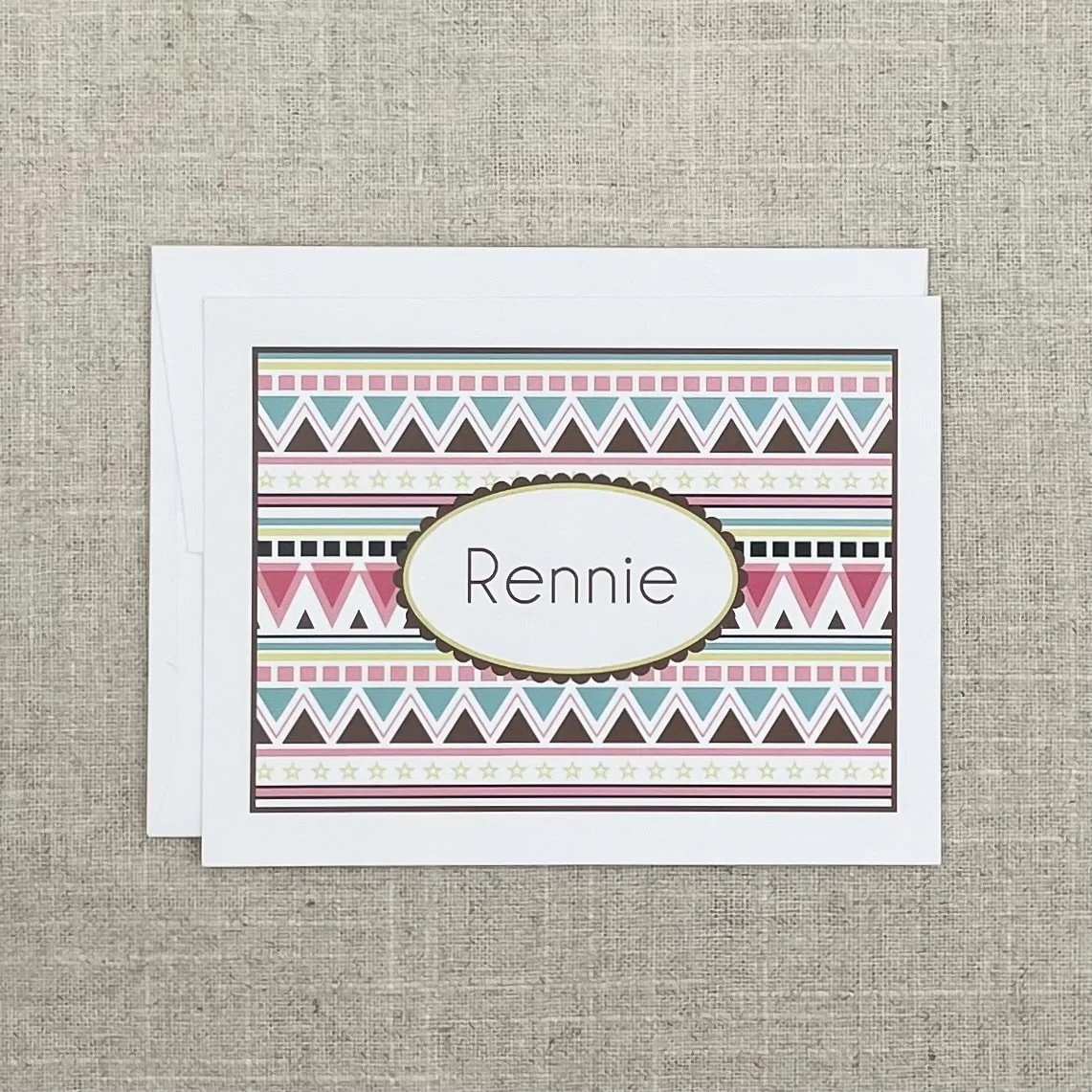 Folded Card 2981 Rennie
