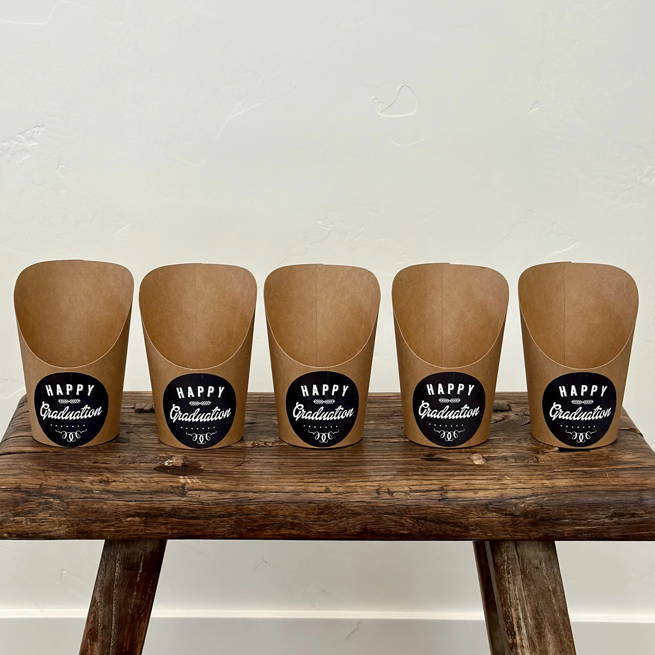 Party Cups Kraft Happy Graduation