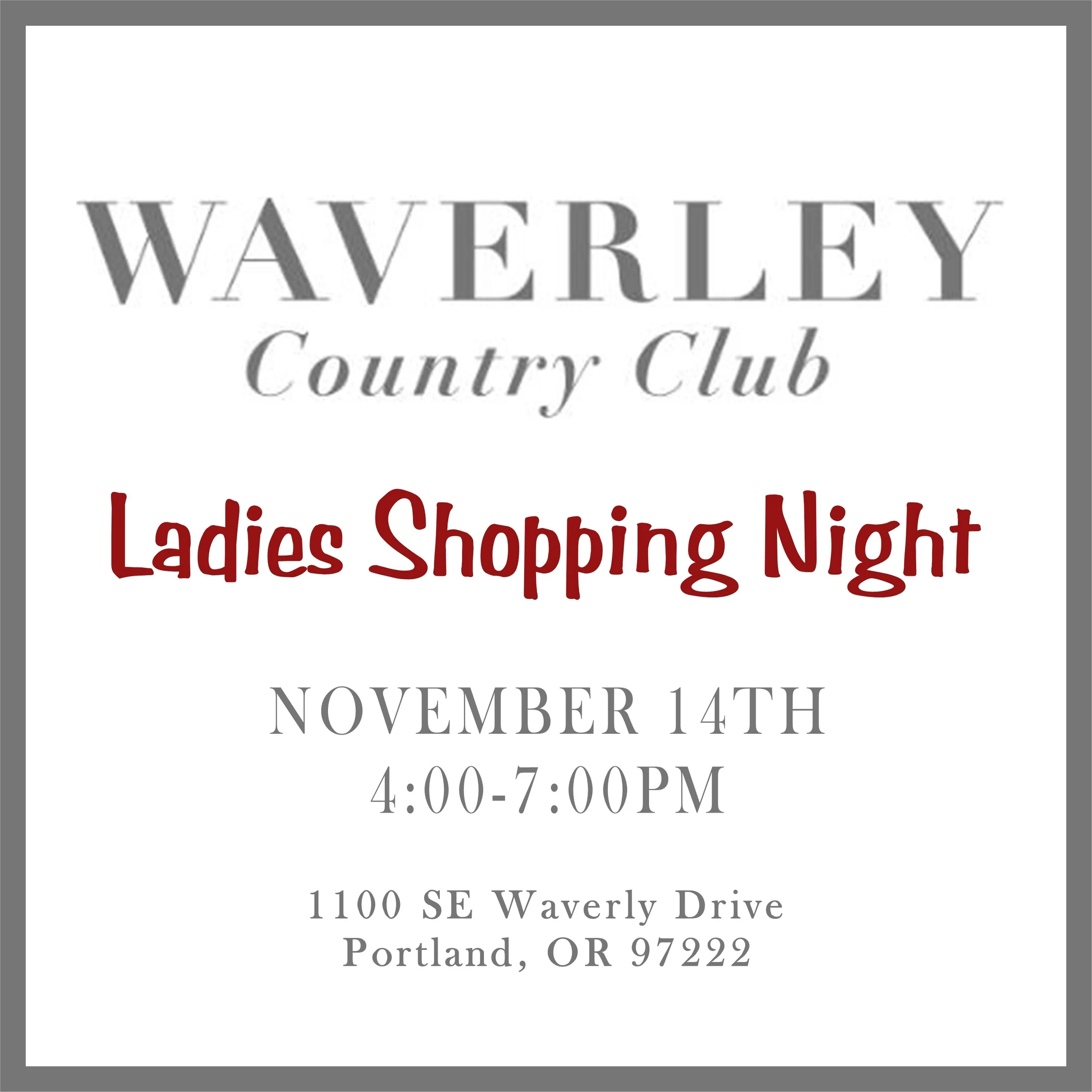 Waverley Country Club 