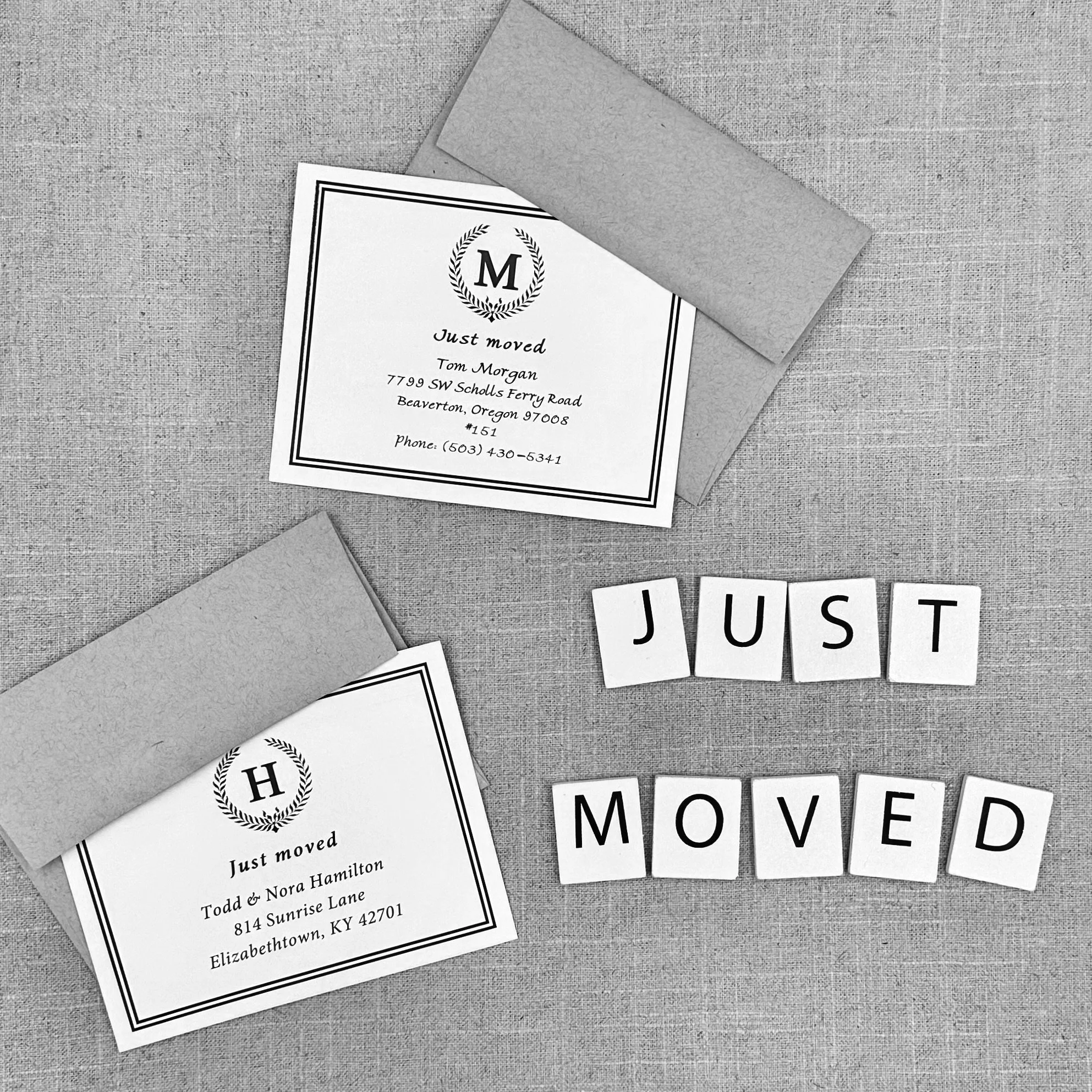 Staying connected after a move is key, and a simple card with all your new details is a great way to keep friends and family in the loop. In this fast-paced world, a classic snail mail moving card helps keep history alive and ensures your loved ones 