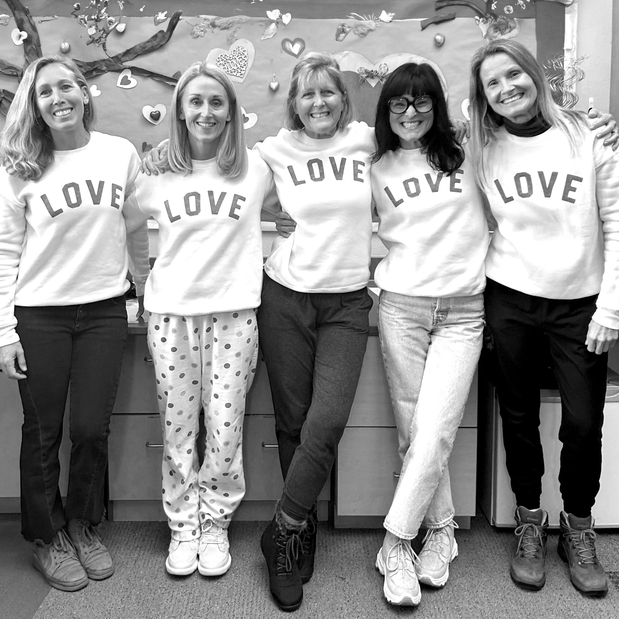 Teachers, families, and friends can come together to share a message—and our sweatshirt line can help you create a unified look. Whether you're organizing a team or just want to share a special sentiment, we can help you find the perfect apparel to b