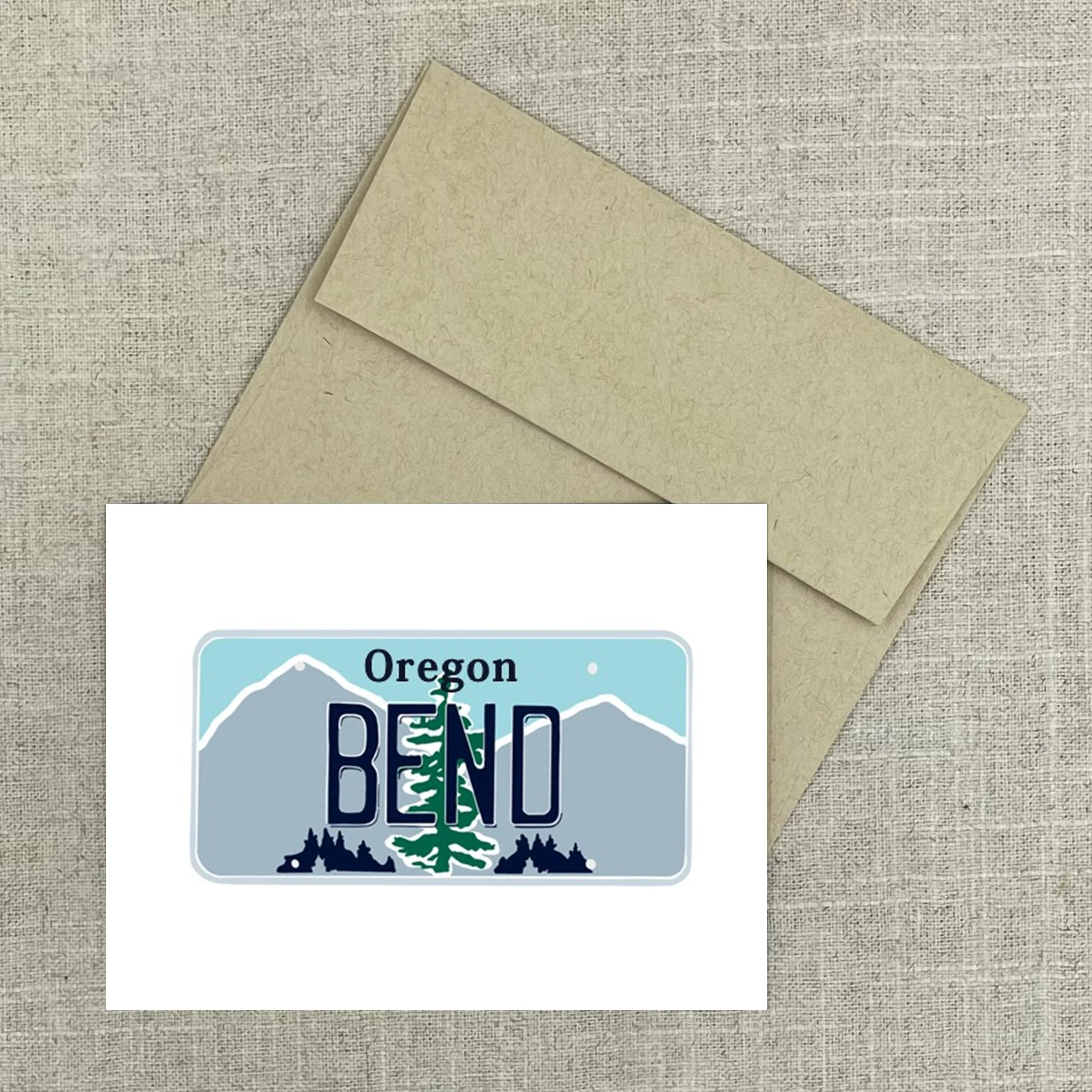 Greeting Card 2192 Bend Plate