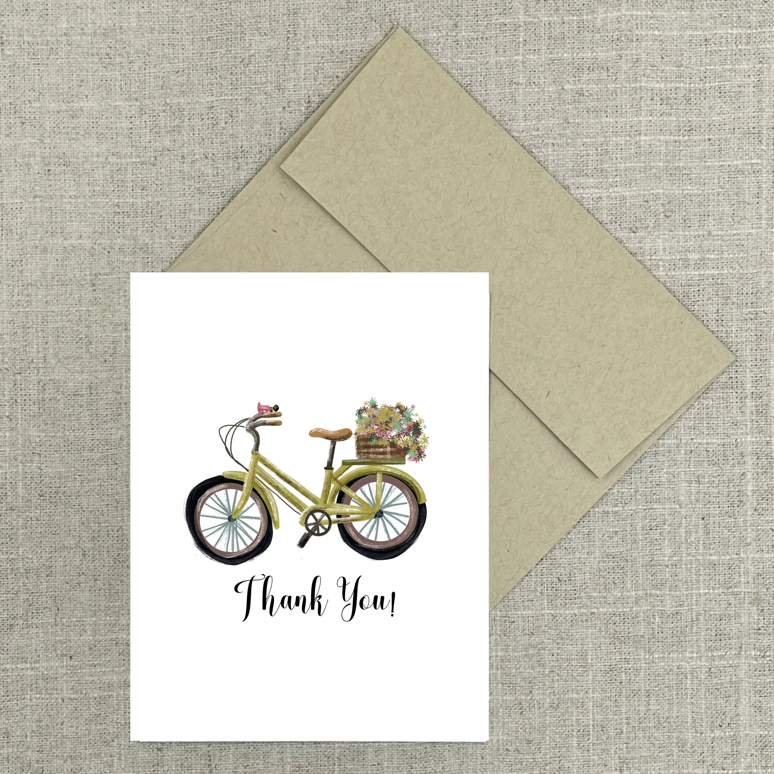 Greeting Card 2991 Bike Happy Birthday