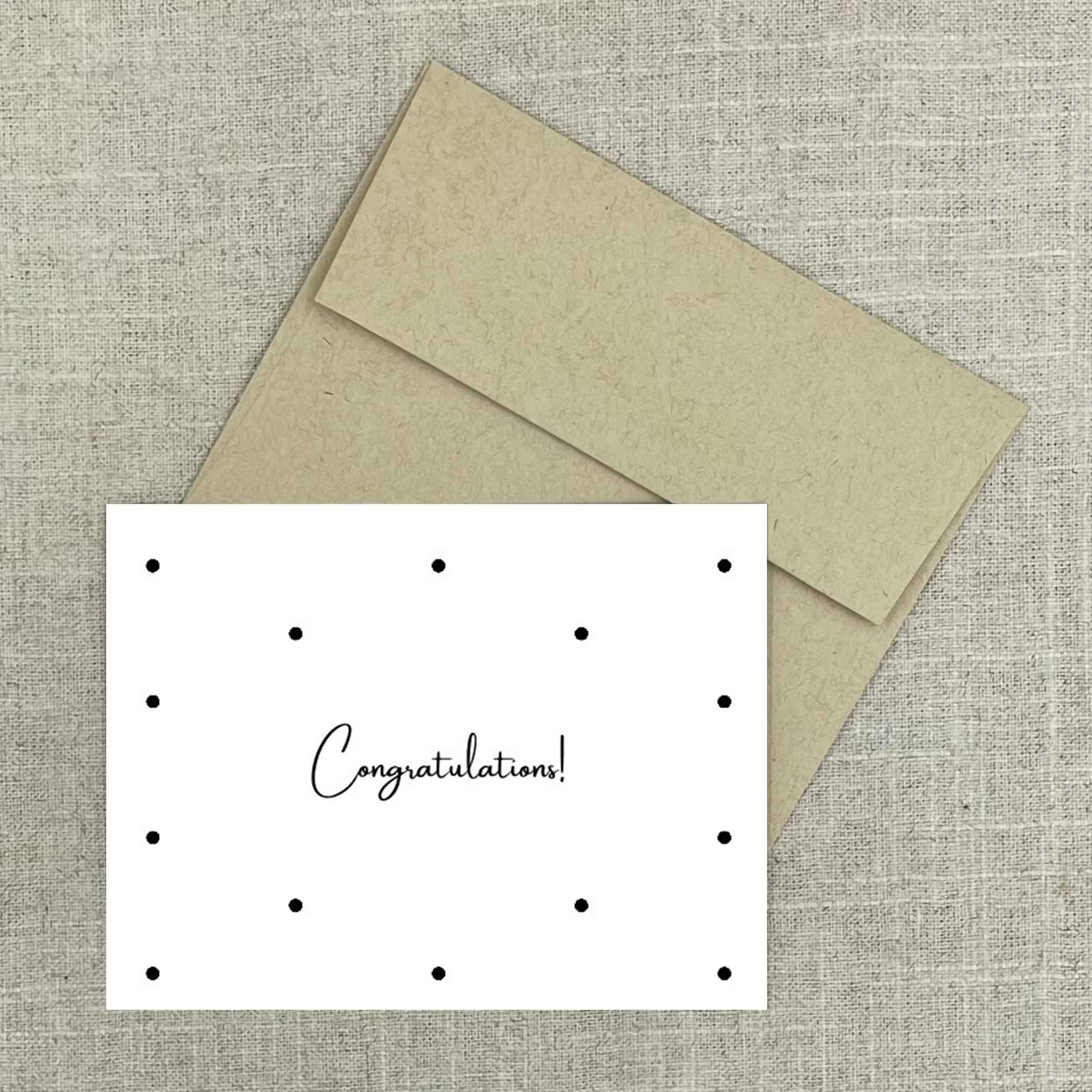 Greeting Card 2607 Dot Congratulations