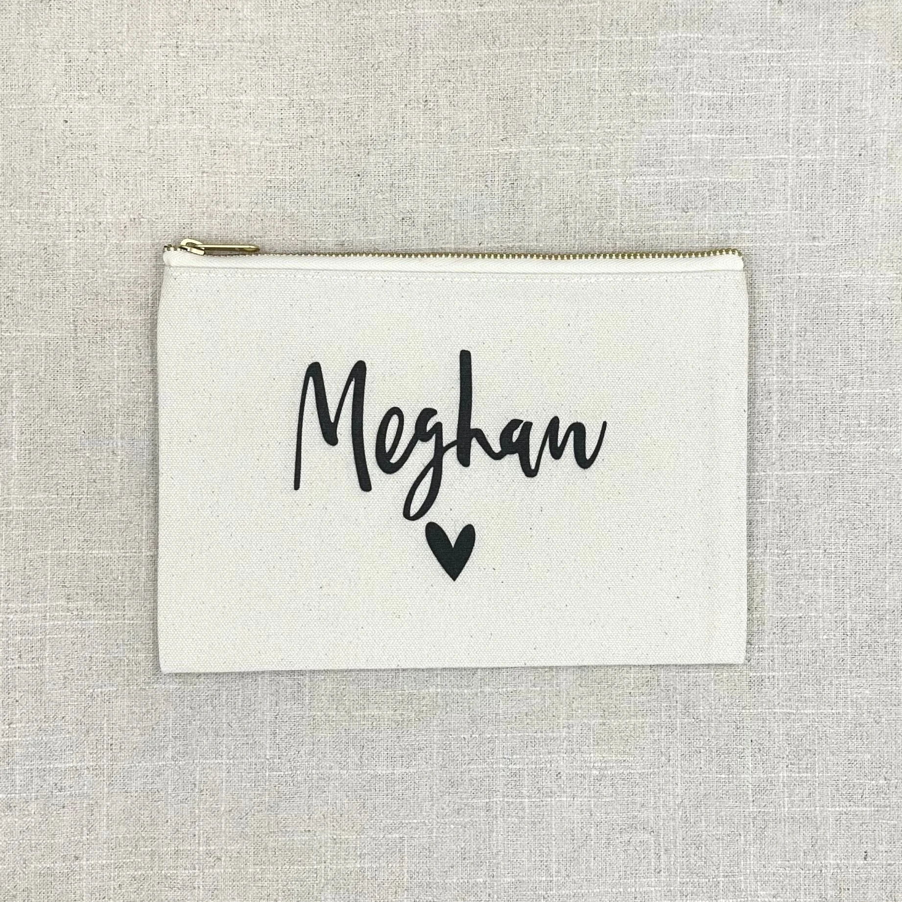 Canvas Pouch 7681 Heart