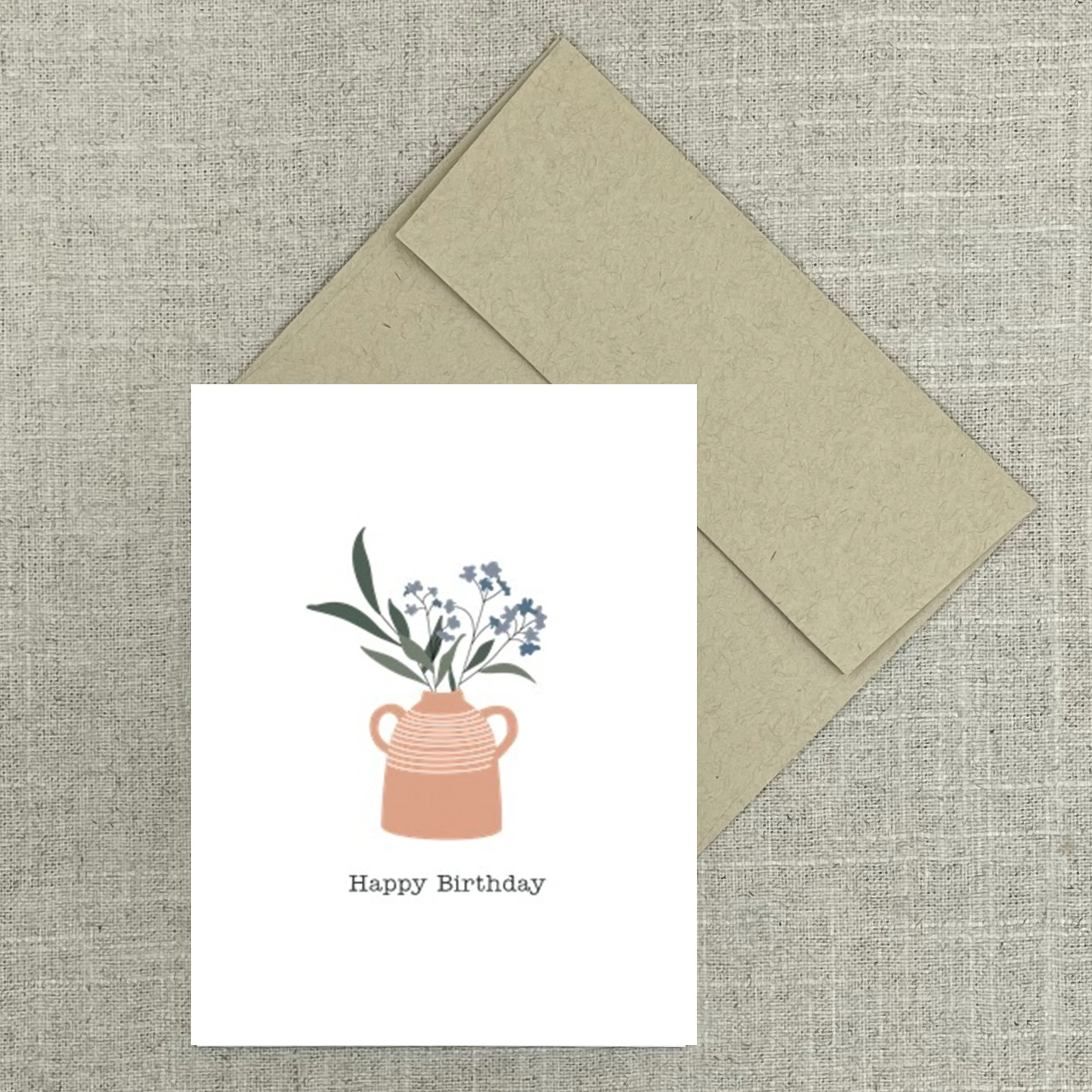 Greeting Card 2332 Happy Birthday Jug