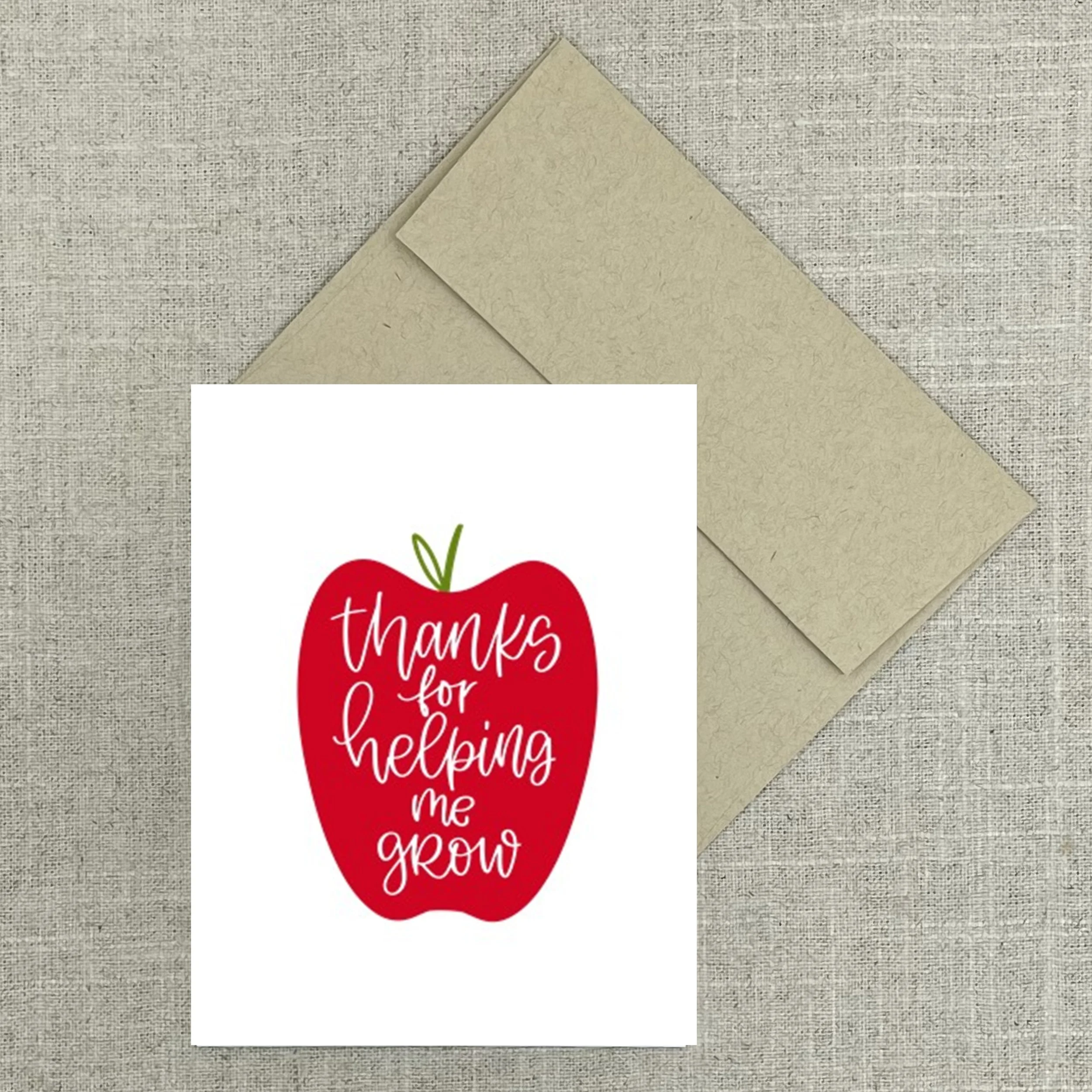 Greeting Card 2349 Thanks for helping me