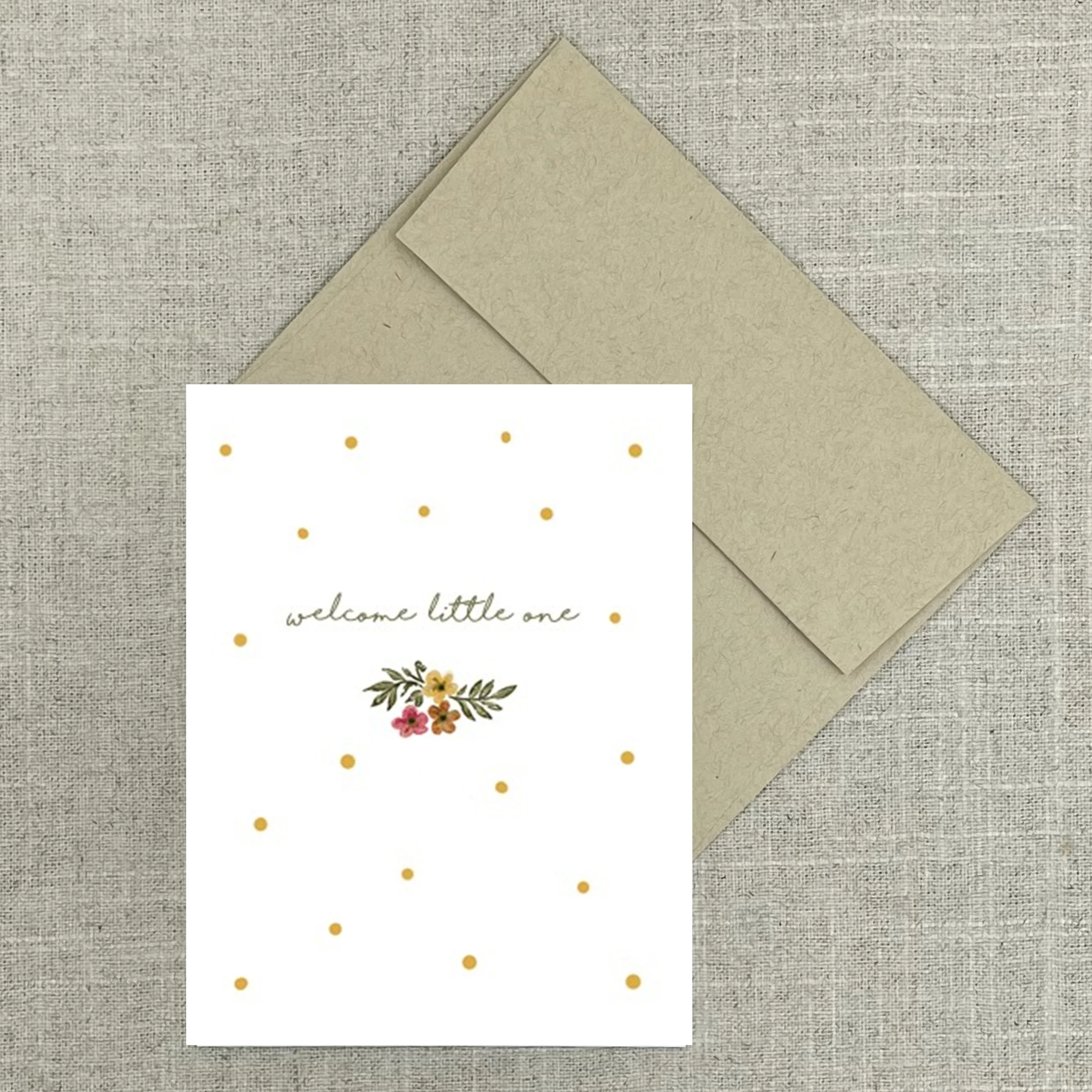Greeting Card 7827 Welcome Little One