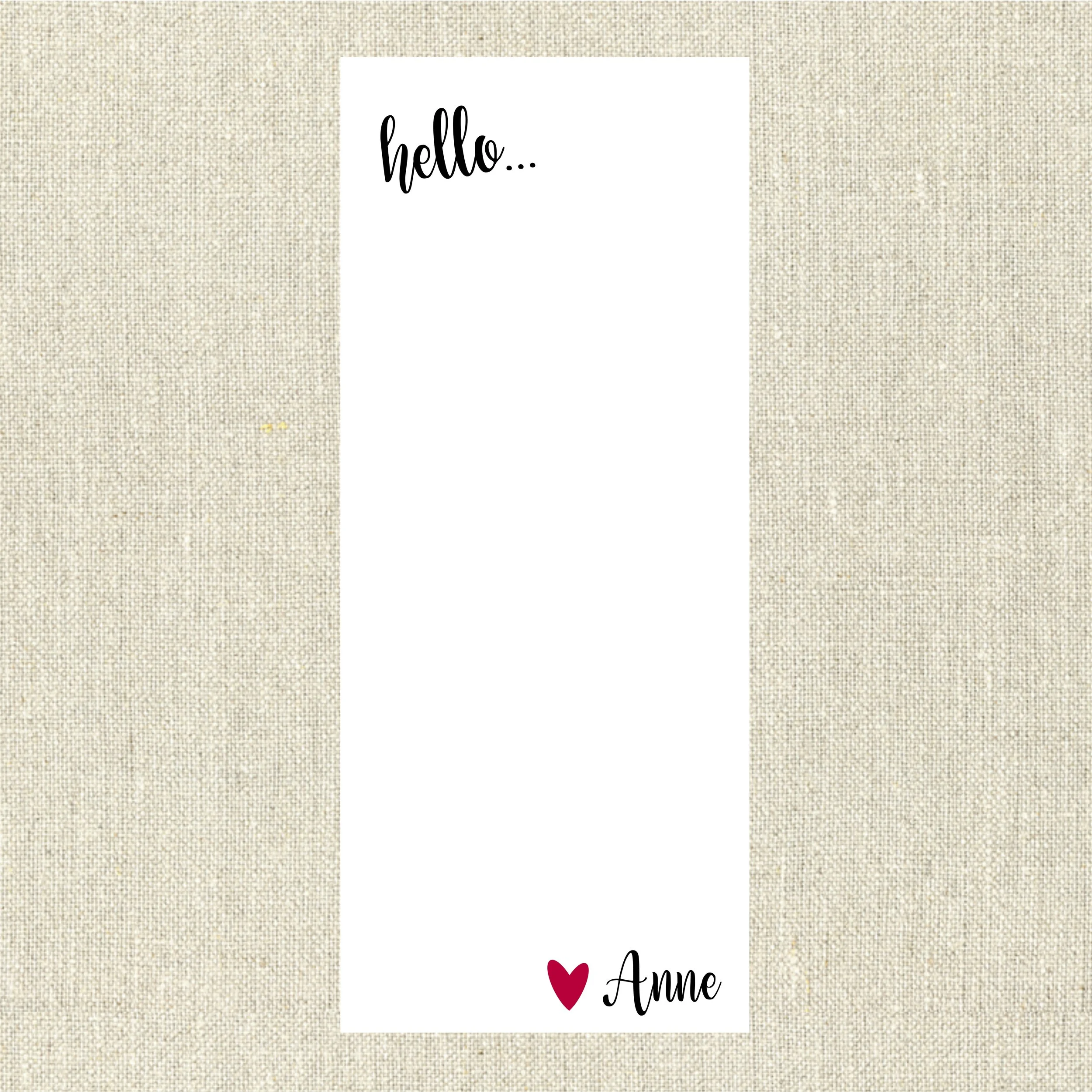 Note Pad 3595 Heart (Note Pad)
