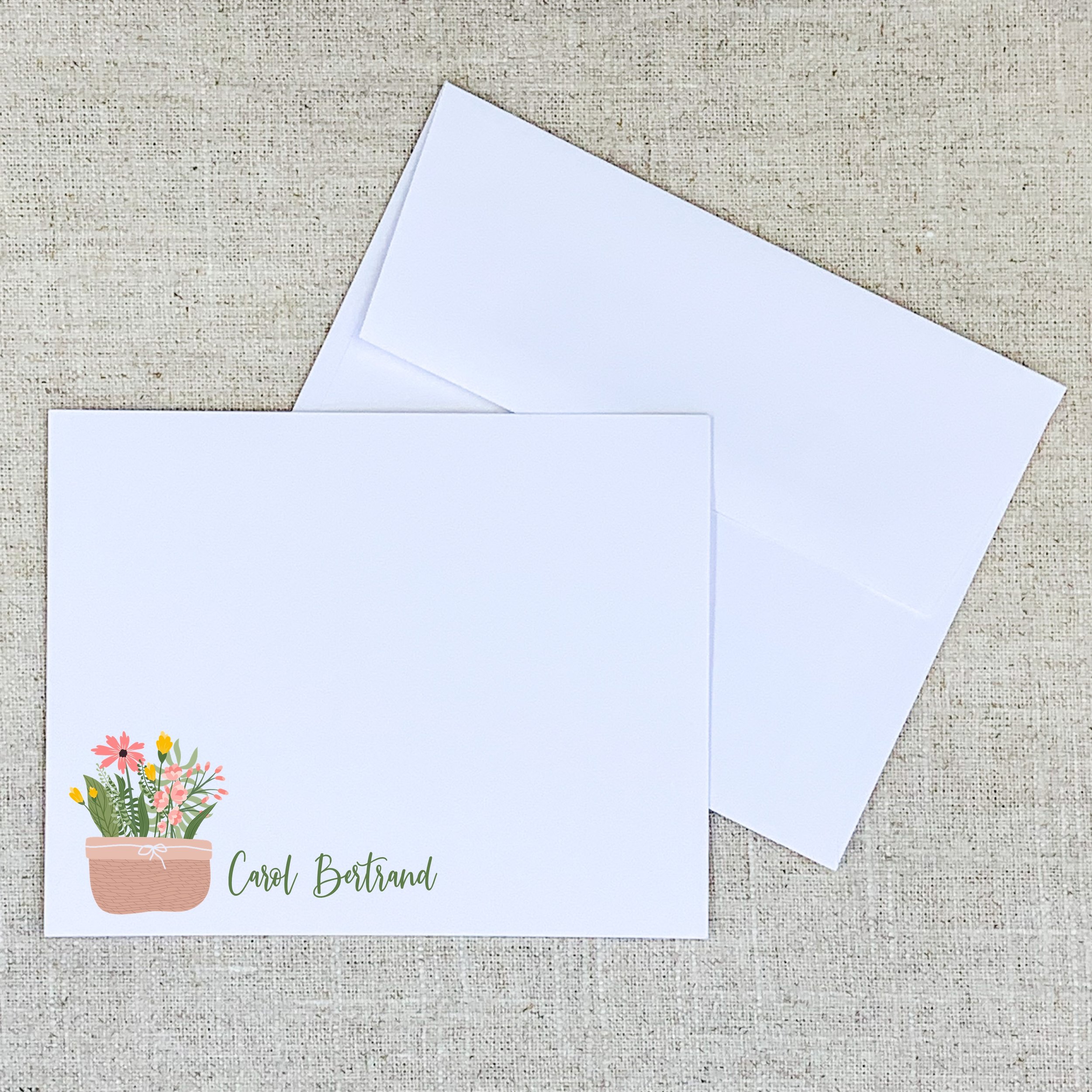 Flat Panel 1720 Basket of Flowers