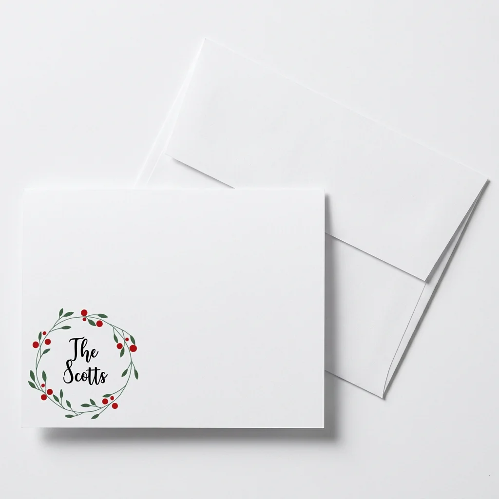 Flat Panel 1037 Berry Wreath