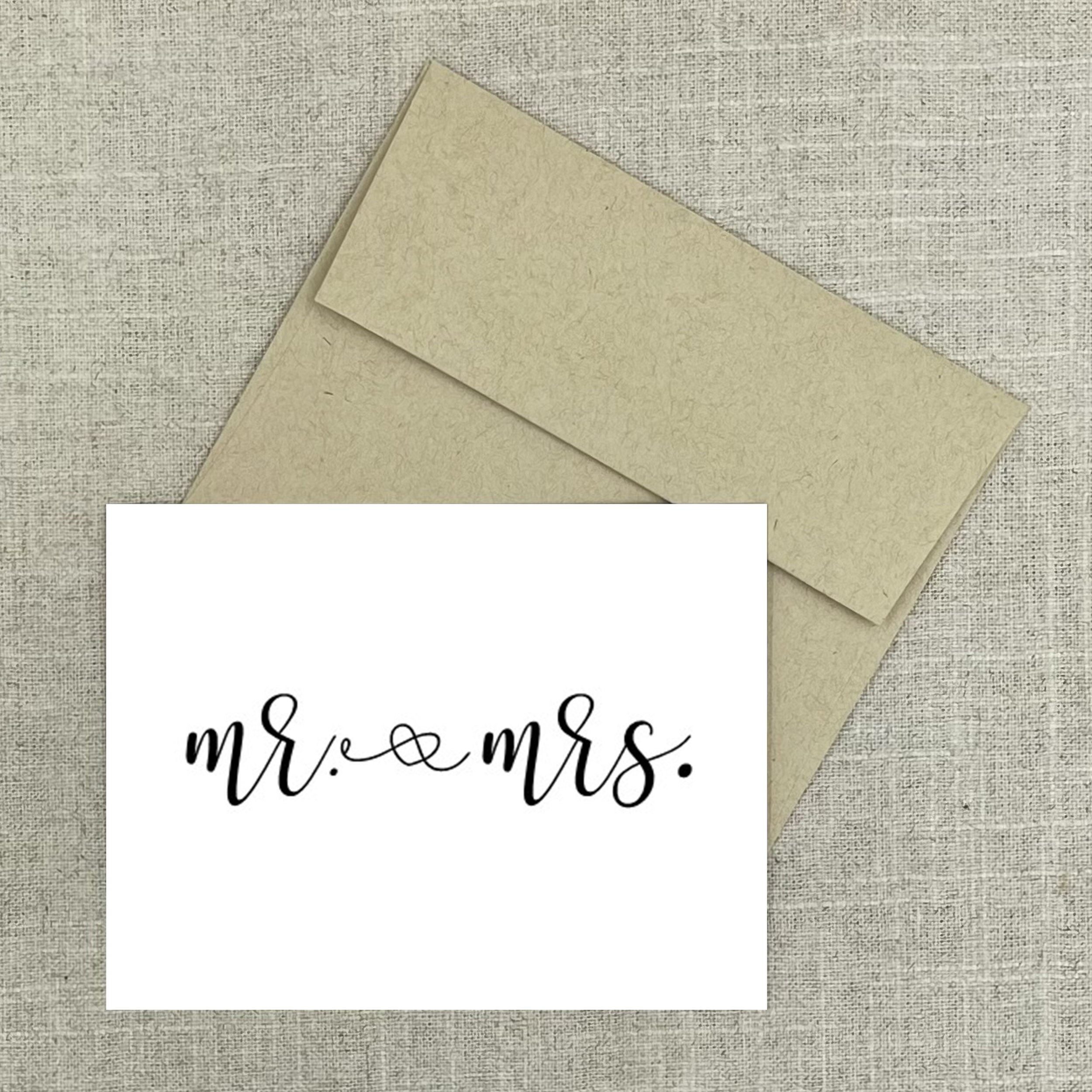Greeting Card 2936 Mr. and Mrs.