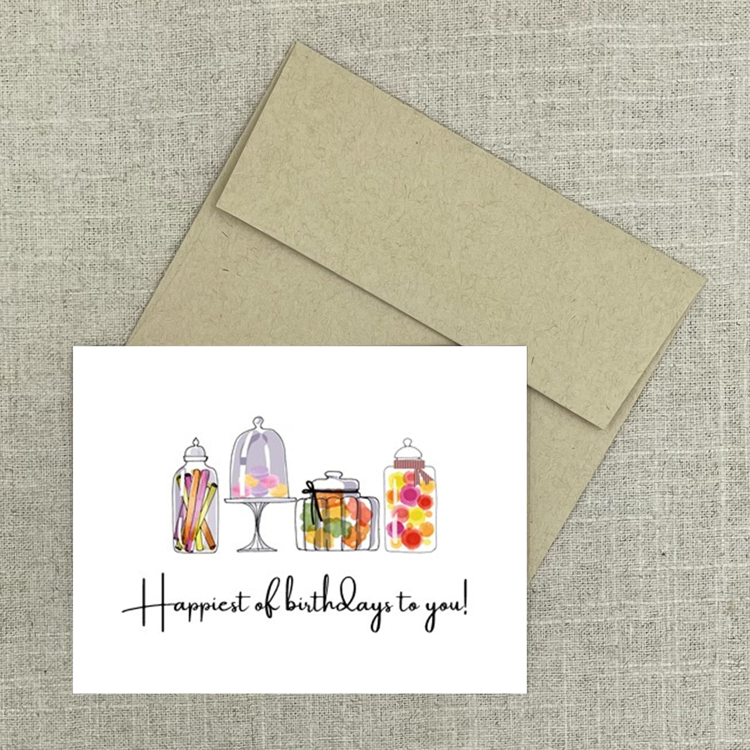 Greeting Card 2230 Jars of Candy
