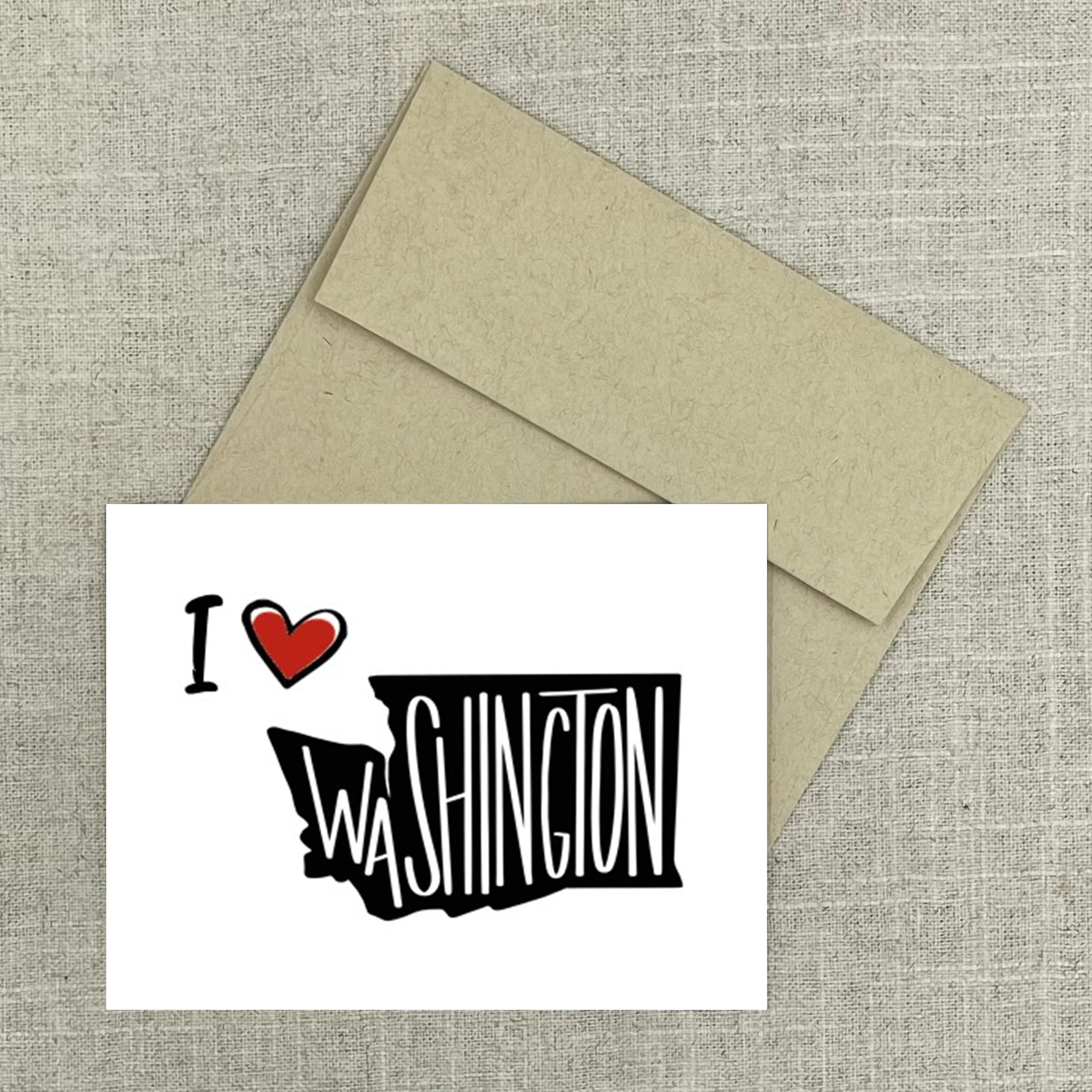 Greeting Card 3012 Washington