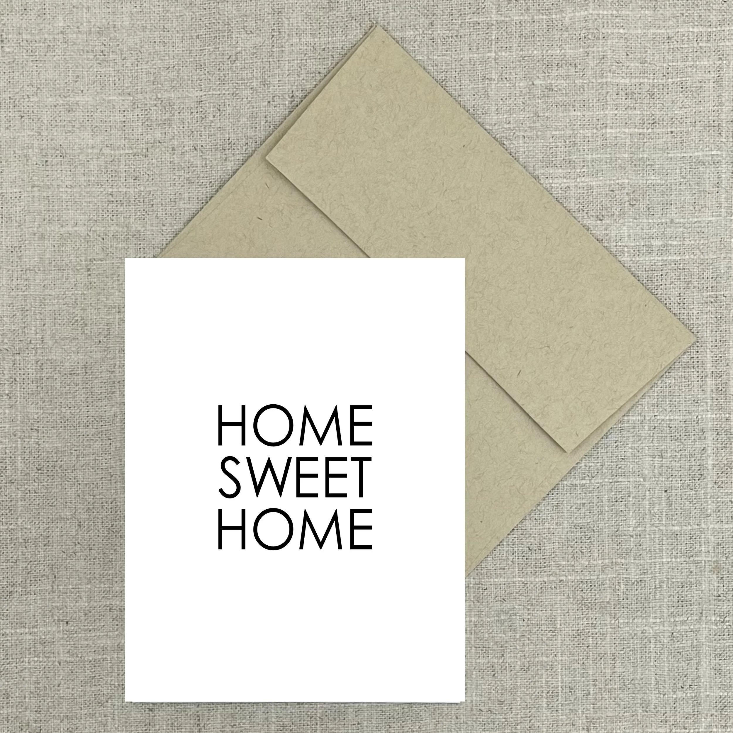 Greeting Card 2931 Home Sweet Home