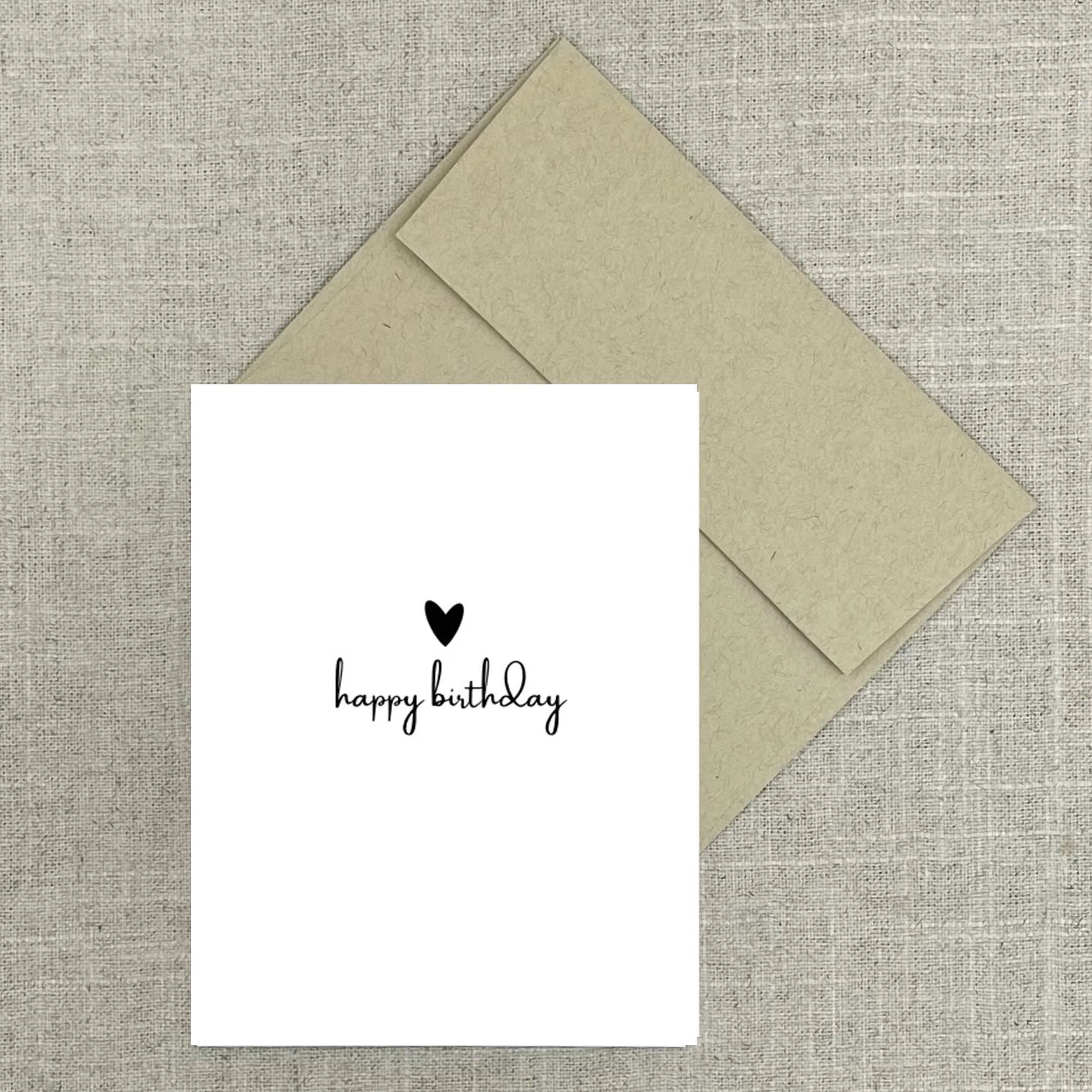 Greeting Card 2612 Heart Happy Birthday