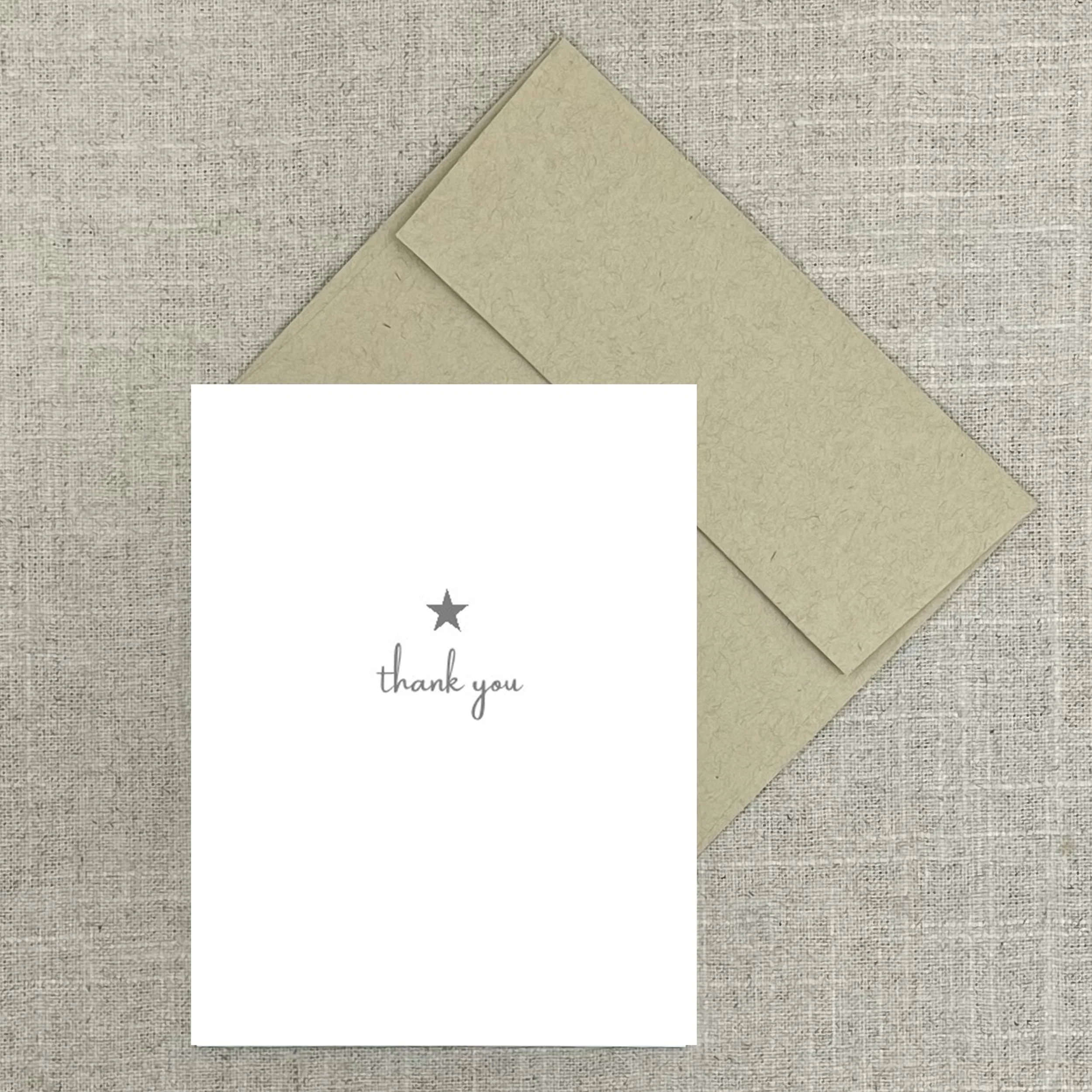 Greeting Card 2610 Star Thank You