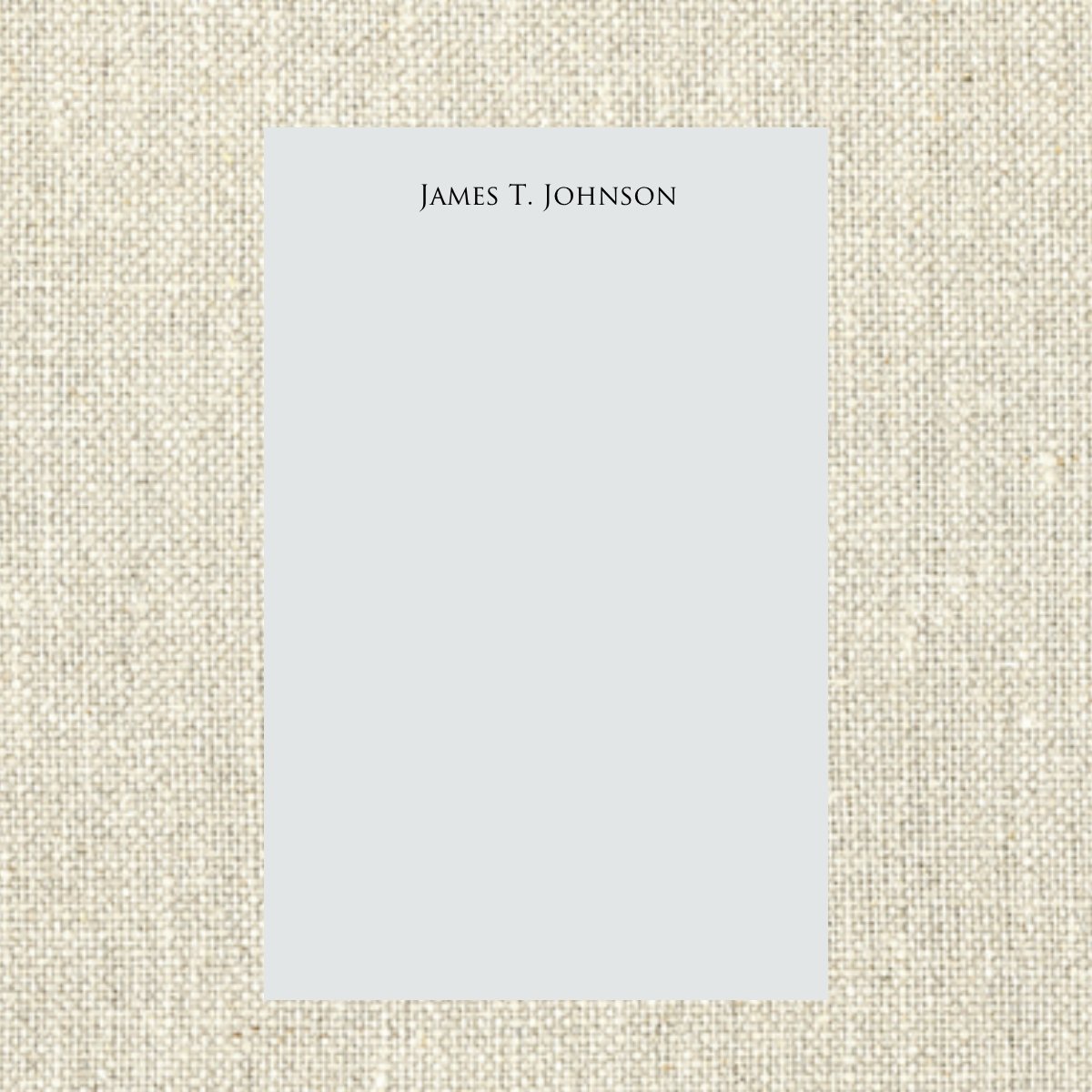 Note Pad 3510 Gray Masculine