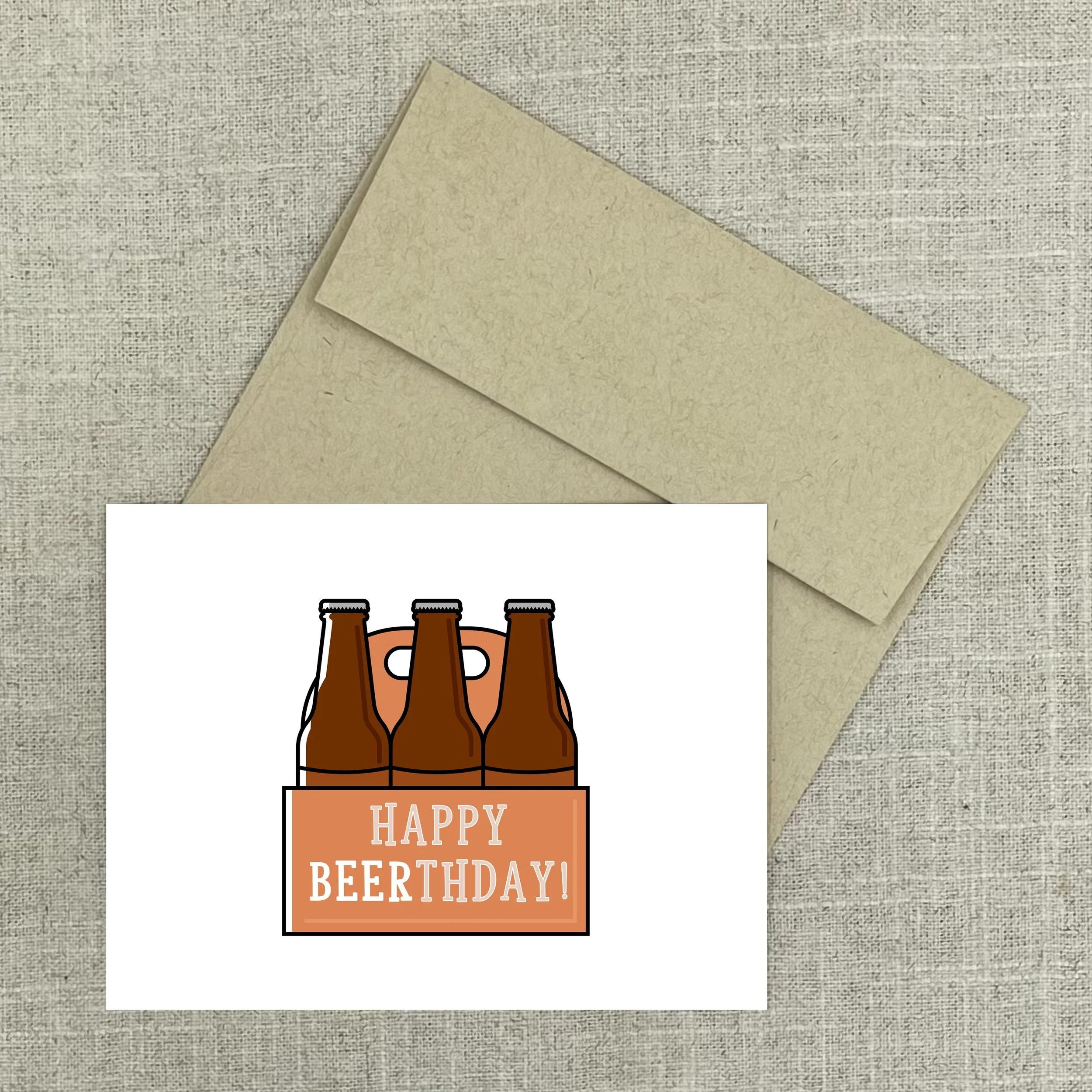 Greeting Card 2997 Happy BEERthday!