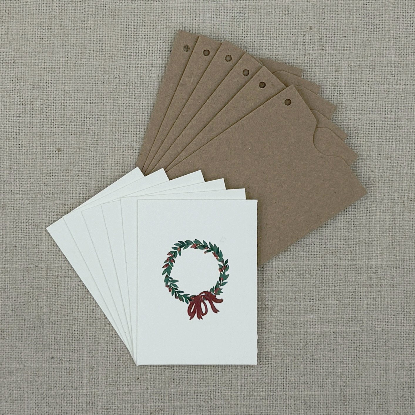 Mini Card Box 7081 Wreath