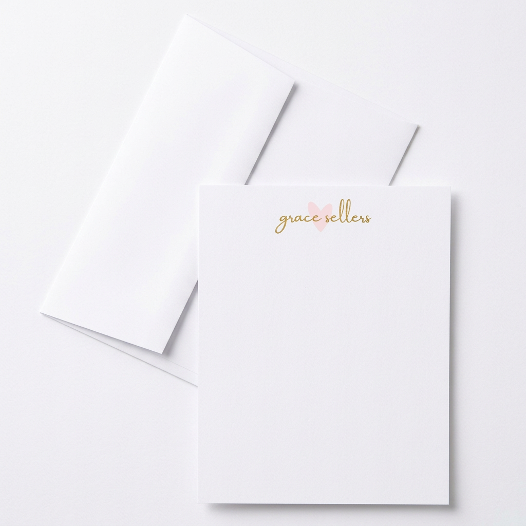 Flat Panel 1125 Vertical Pink Heart Script