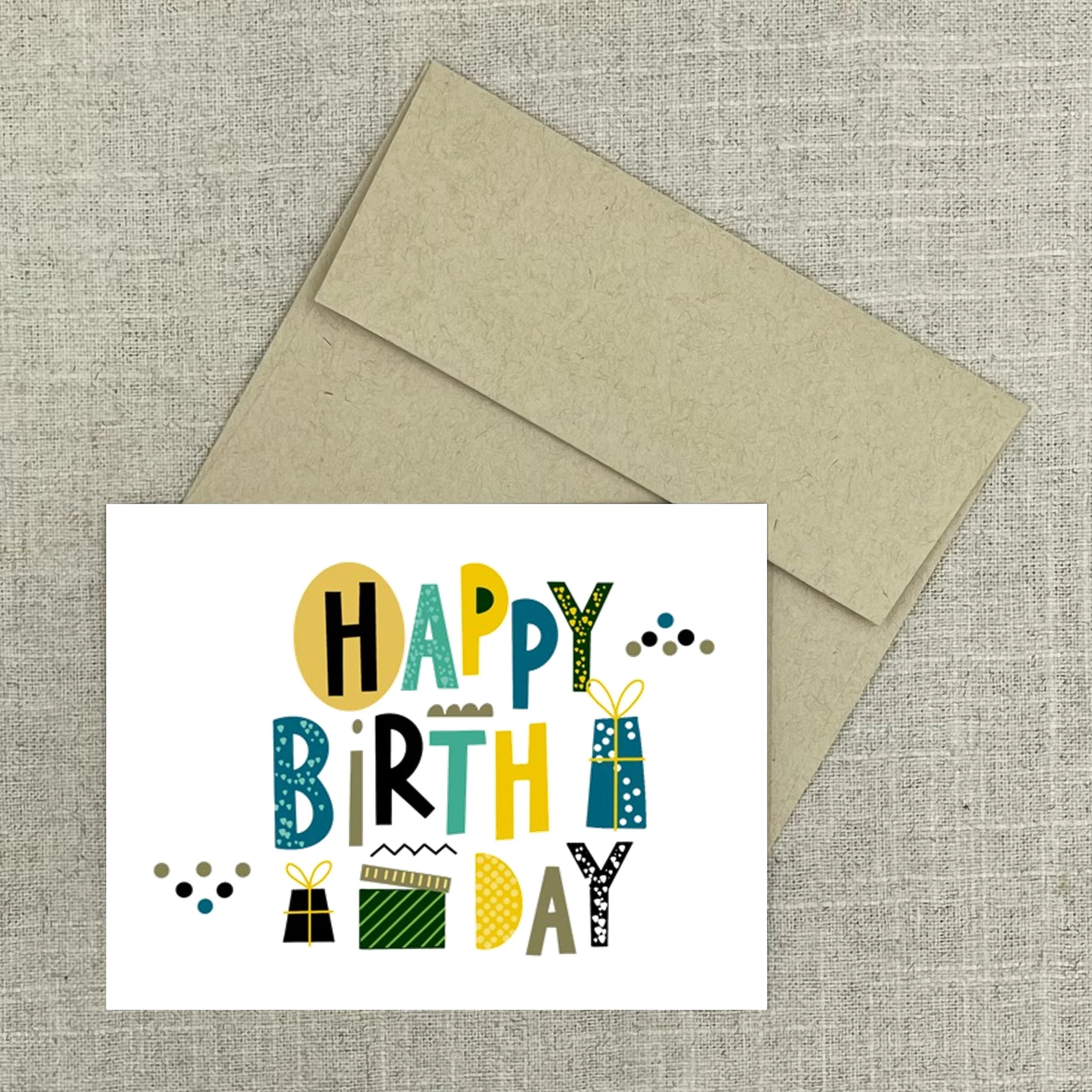 Greeting Card 2559 Whimsical Happy Birthday