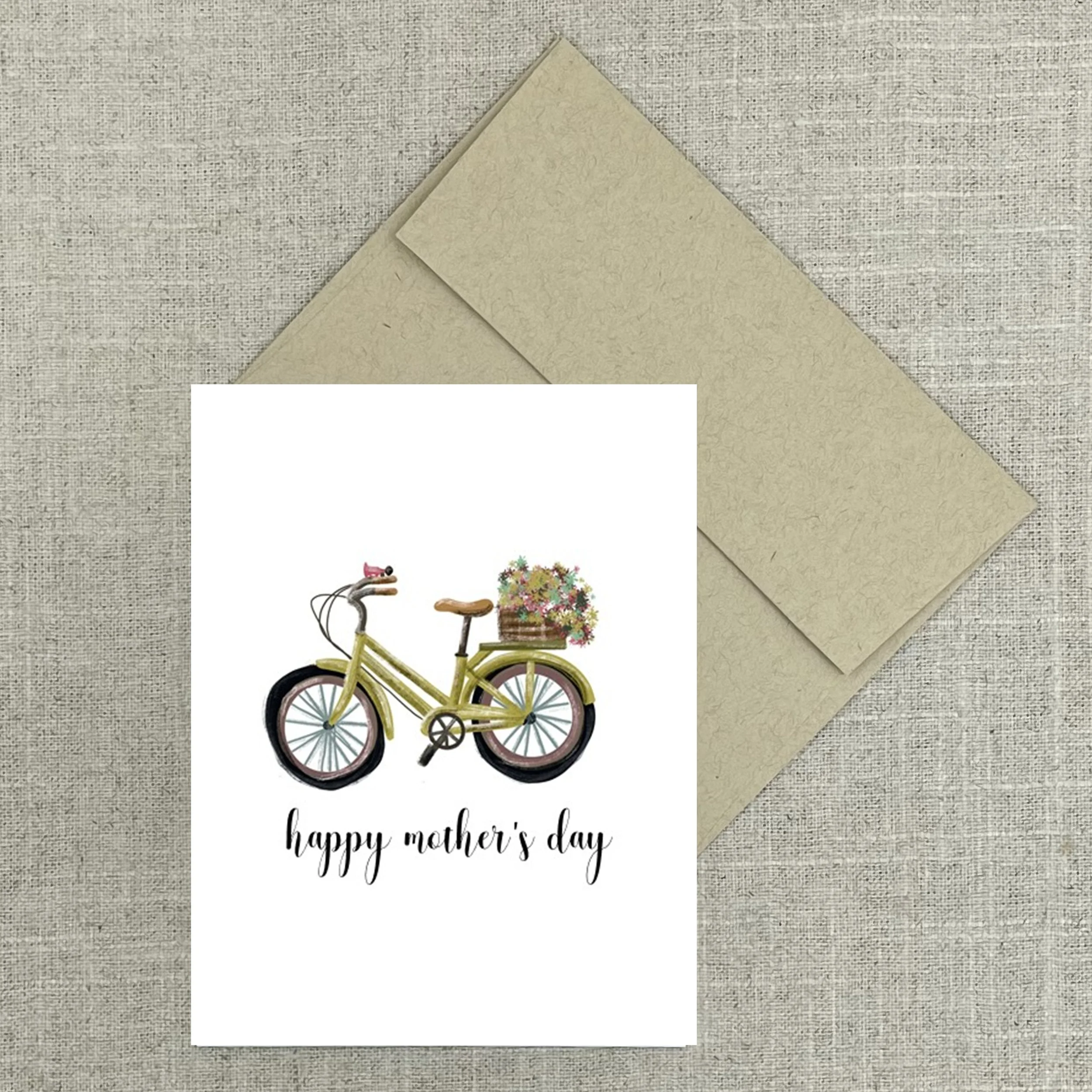 Greeting Card 2989 Bike Mother's Day