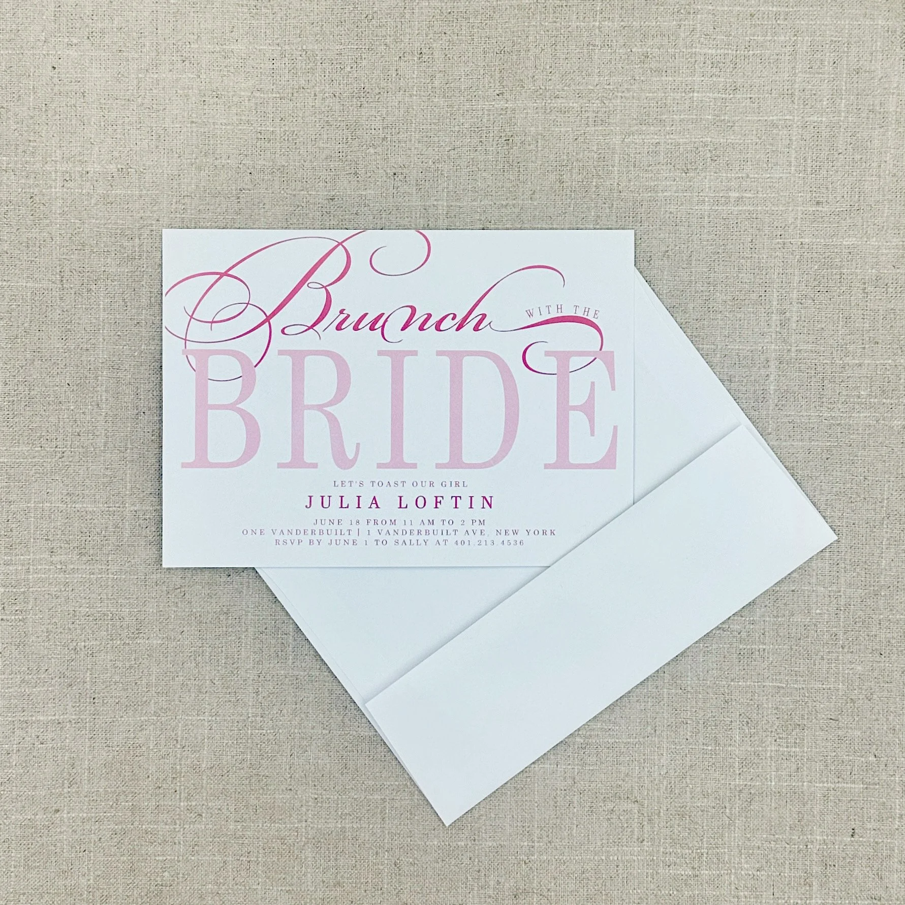 We’re excited to help you celebrate in style! Your invitation sets the tone for the event, giving guests a preview of the fun ahead. We’ll work with you to perfect the font, color, and details, ensuring your invite matches the mood you’re envisioning