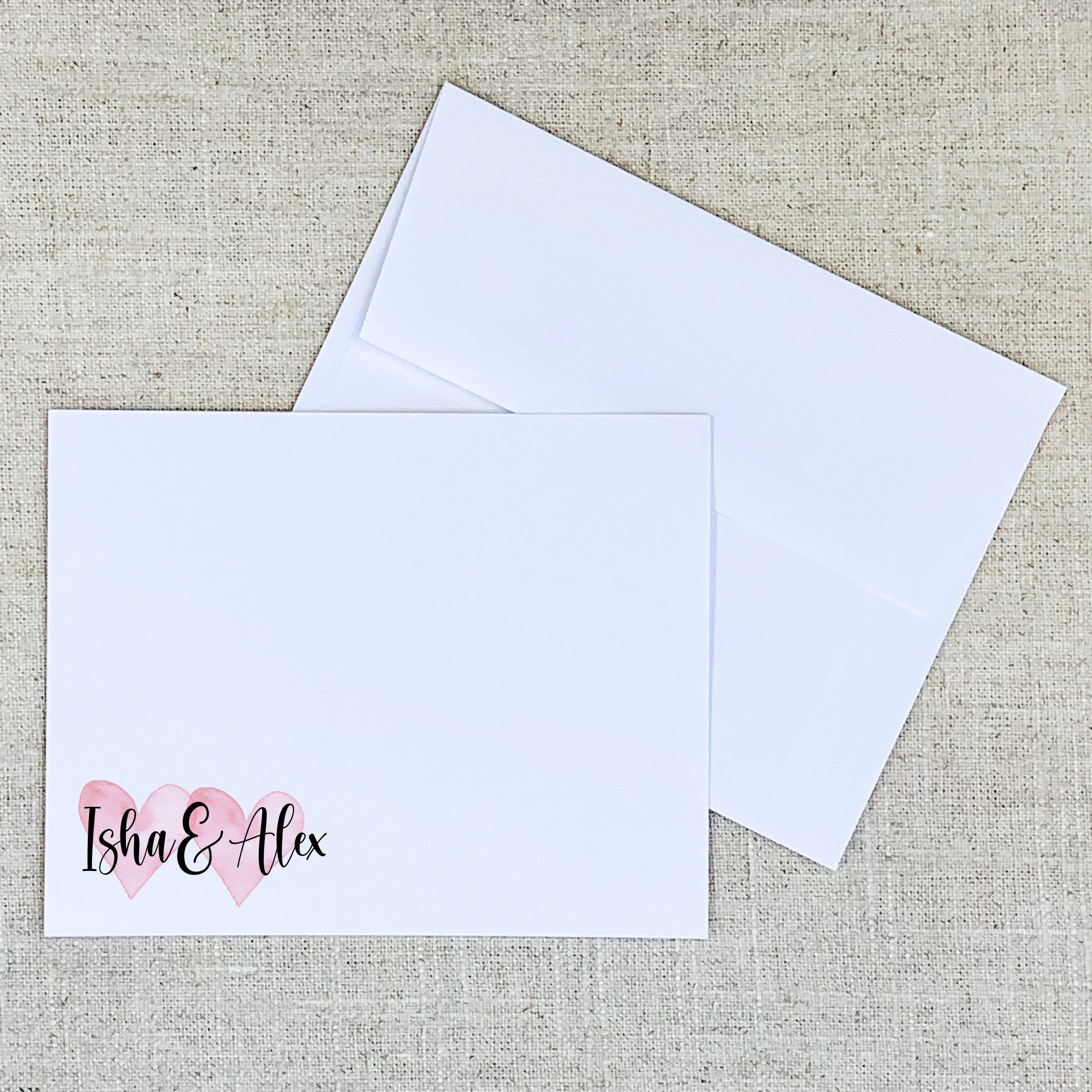 Flat Panel 1725 Two Hearts