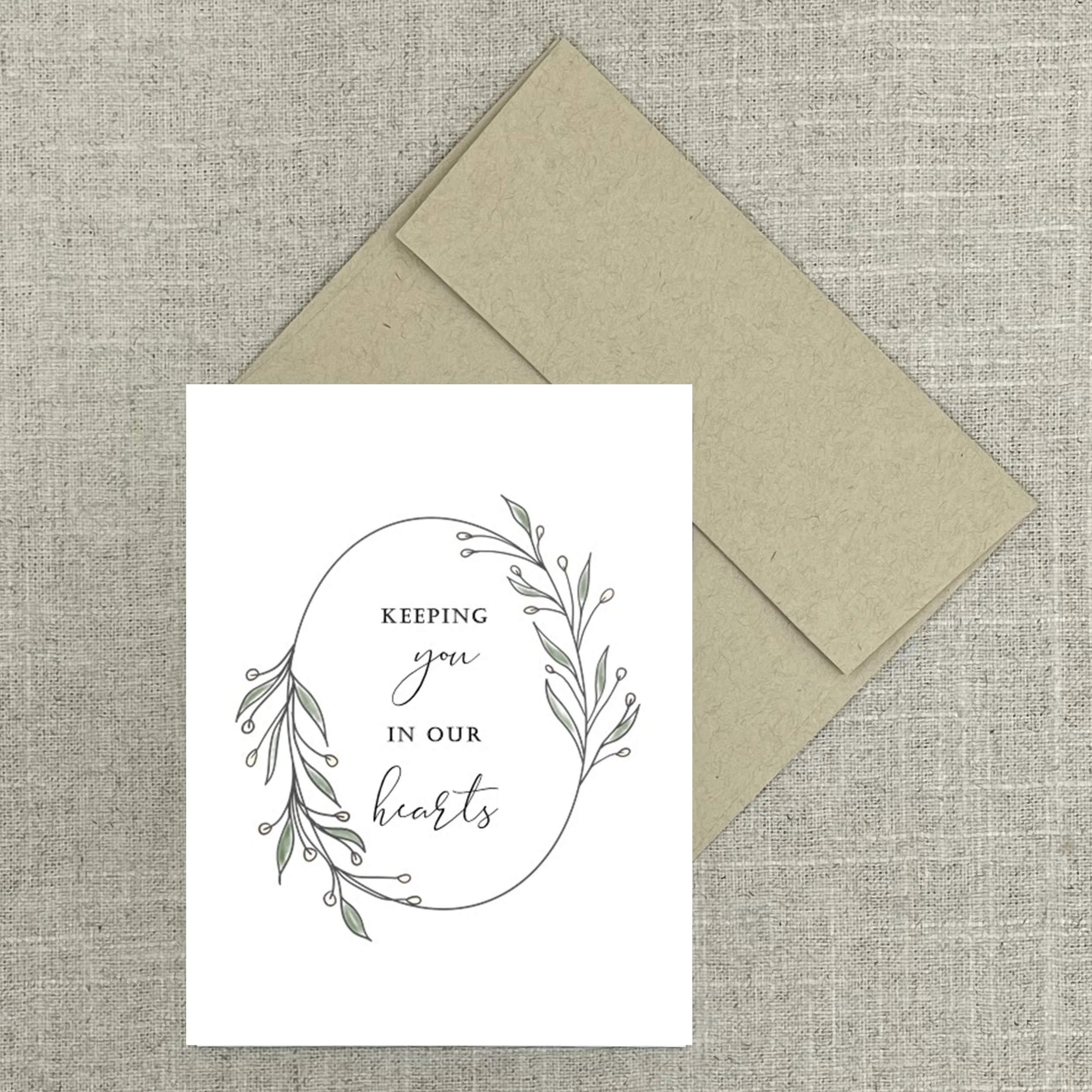 Greeting Card 7811 Keeping You In Our Hearts