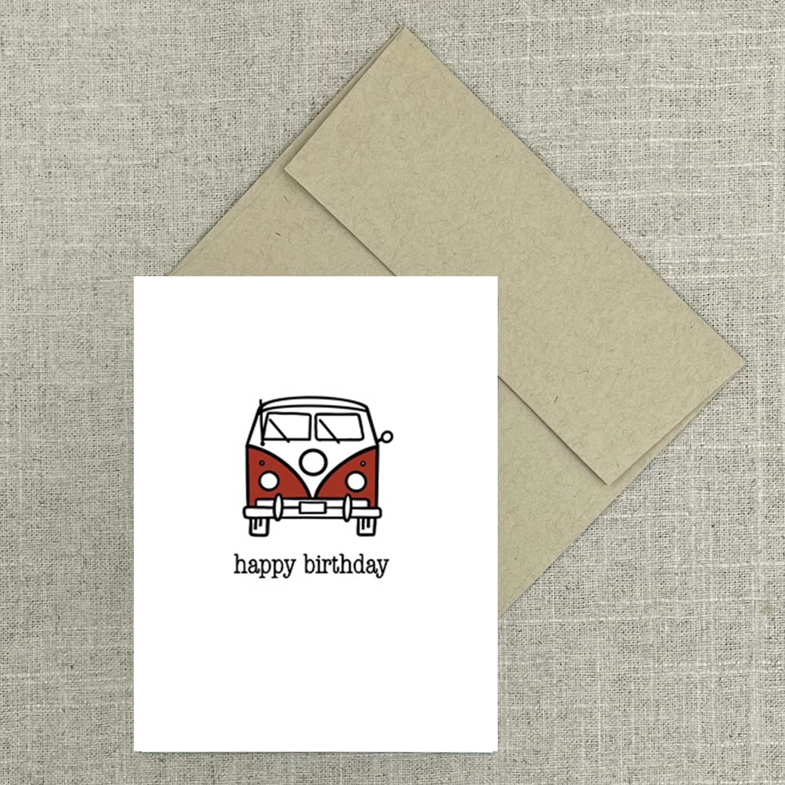 Greeting Card 7825 Van Life HB